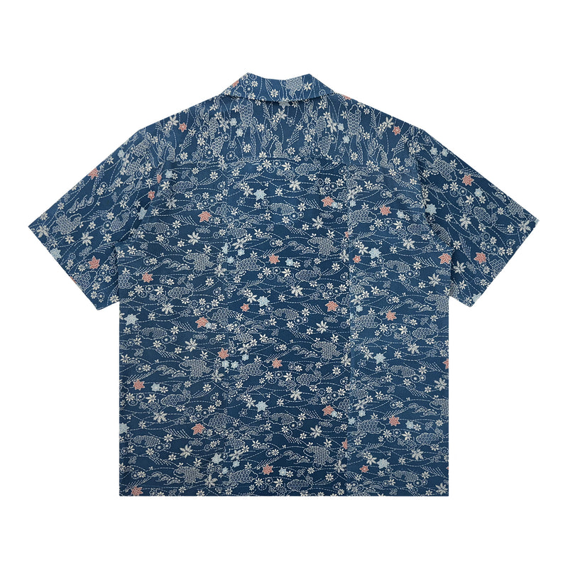 Kimono Hawaiian Shirt Talla M [AHVN-M362]-zoom-