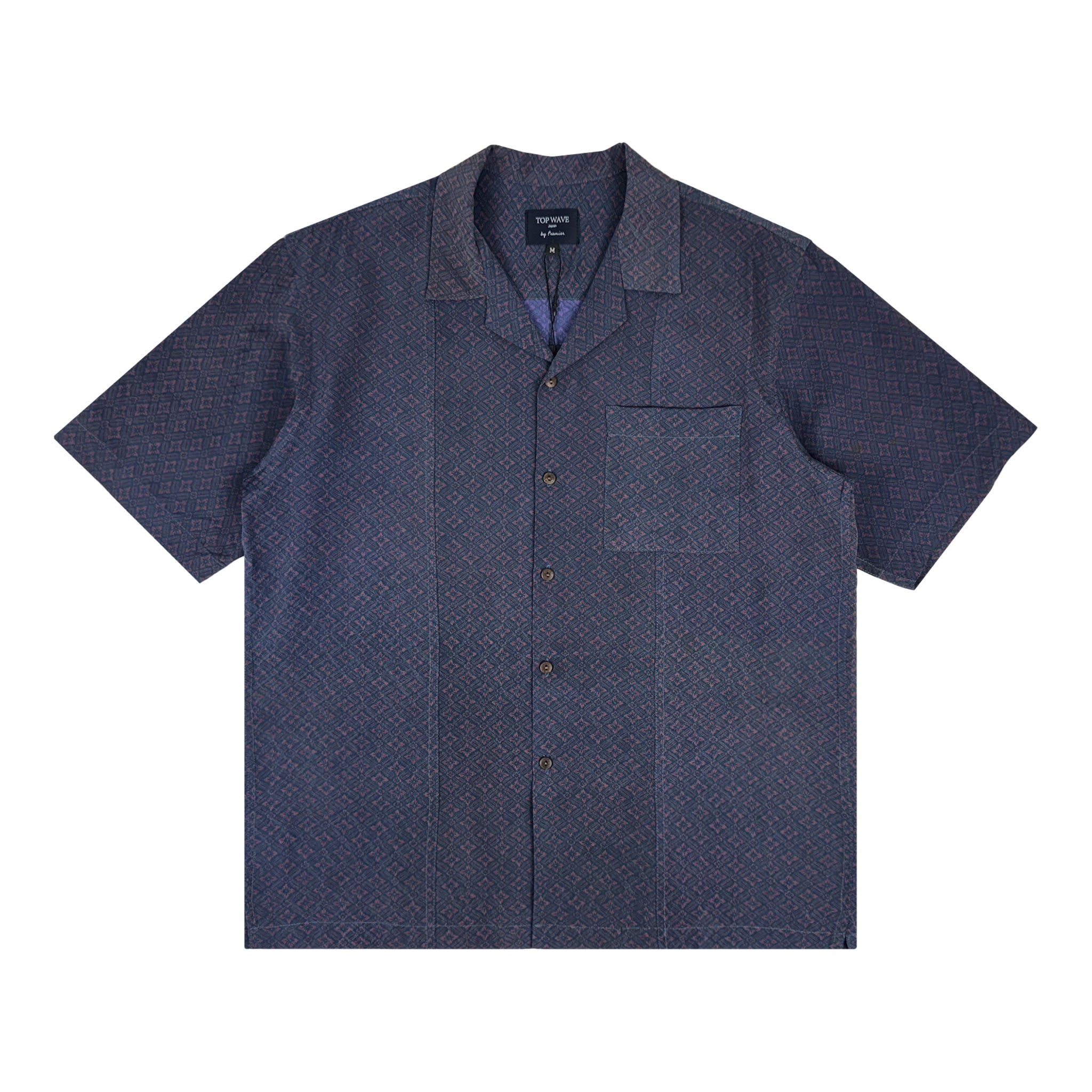 Camisa hawaiana kimono talla M [AHVN-M363]