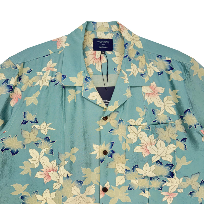 Camisa hawaiana kimono talla M [AHVN-M364]-zoom-