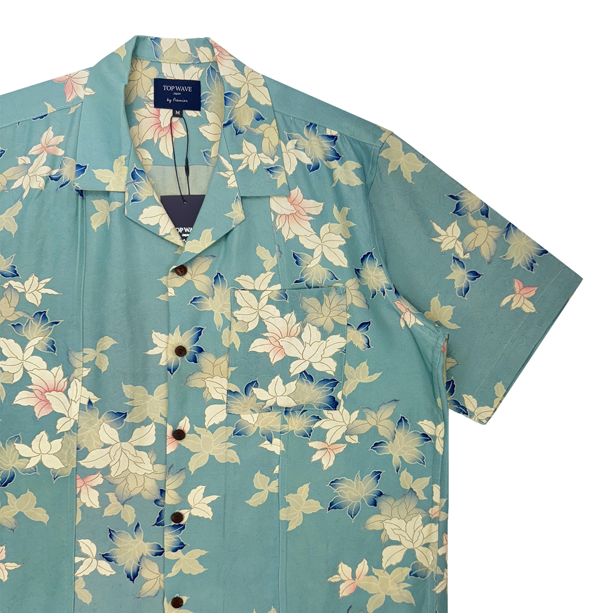 Camisa hawaiana kimono talla M [AHVN-M364]-zoom-4