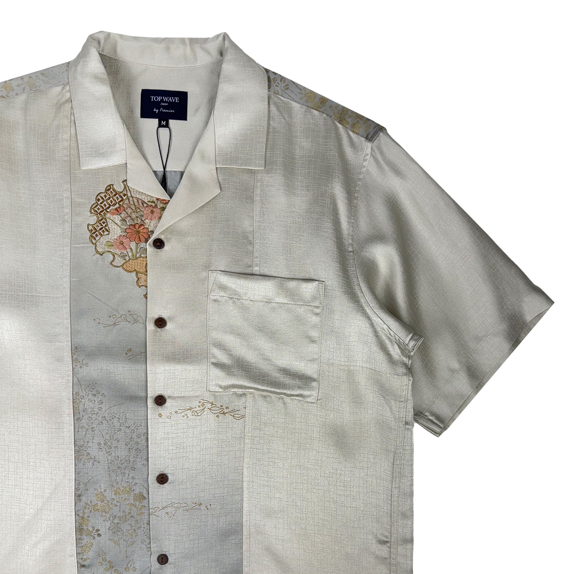 Camisa Hawaiana Kimono Talla M [AHVN-M372]-4