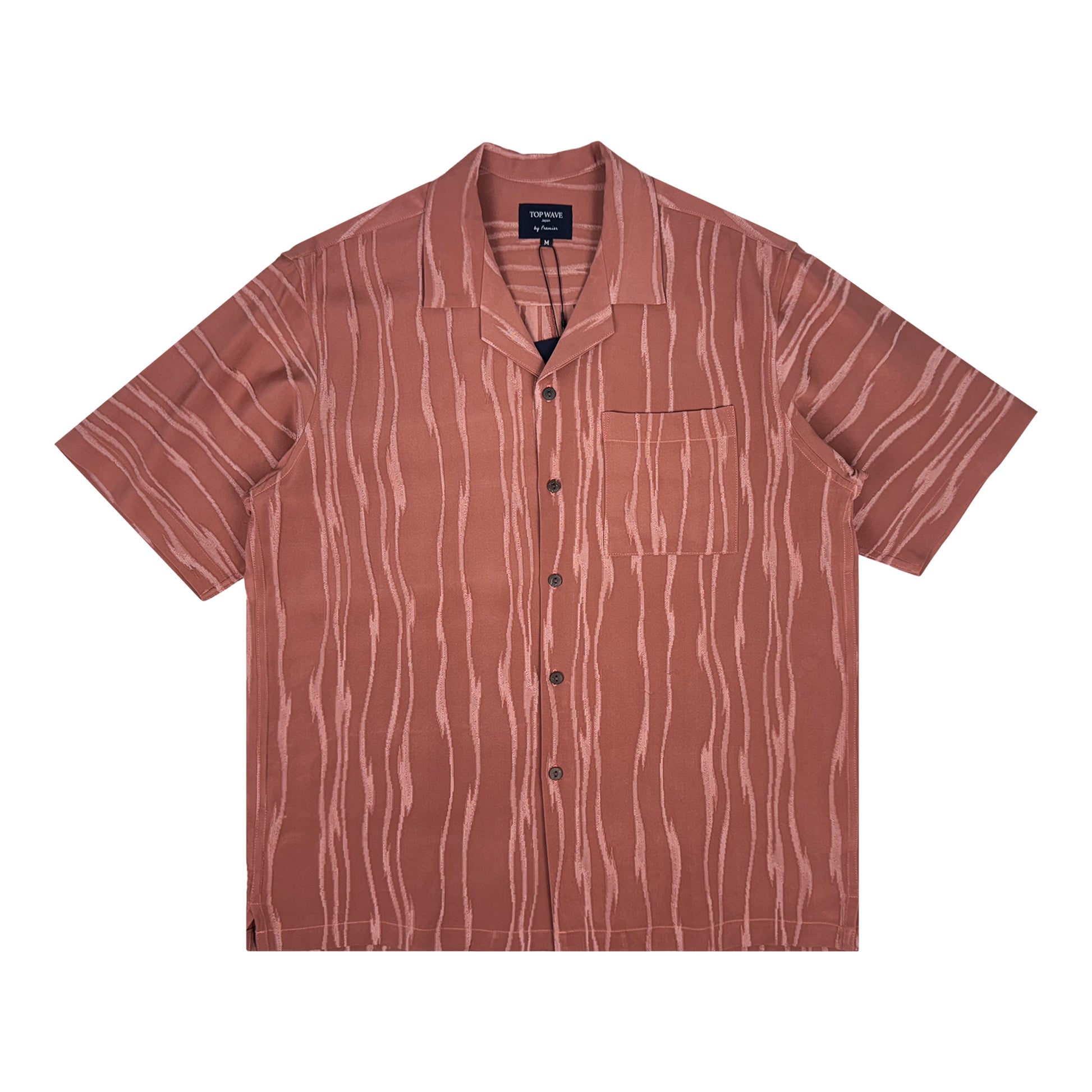 Camisa hawaiana kimono talla M [AHVN-M376]-1