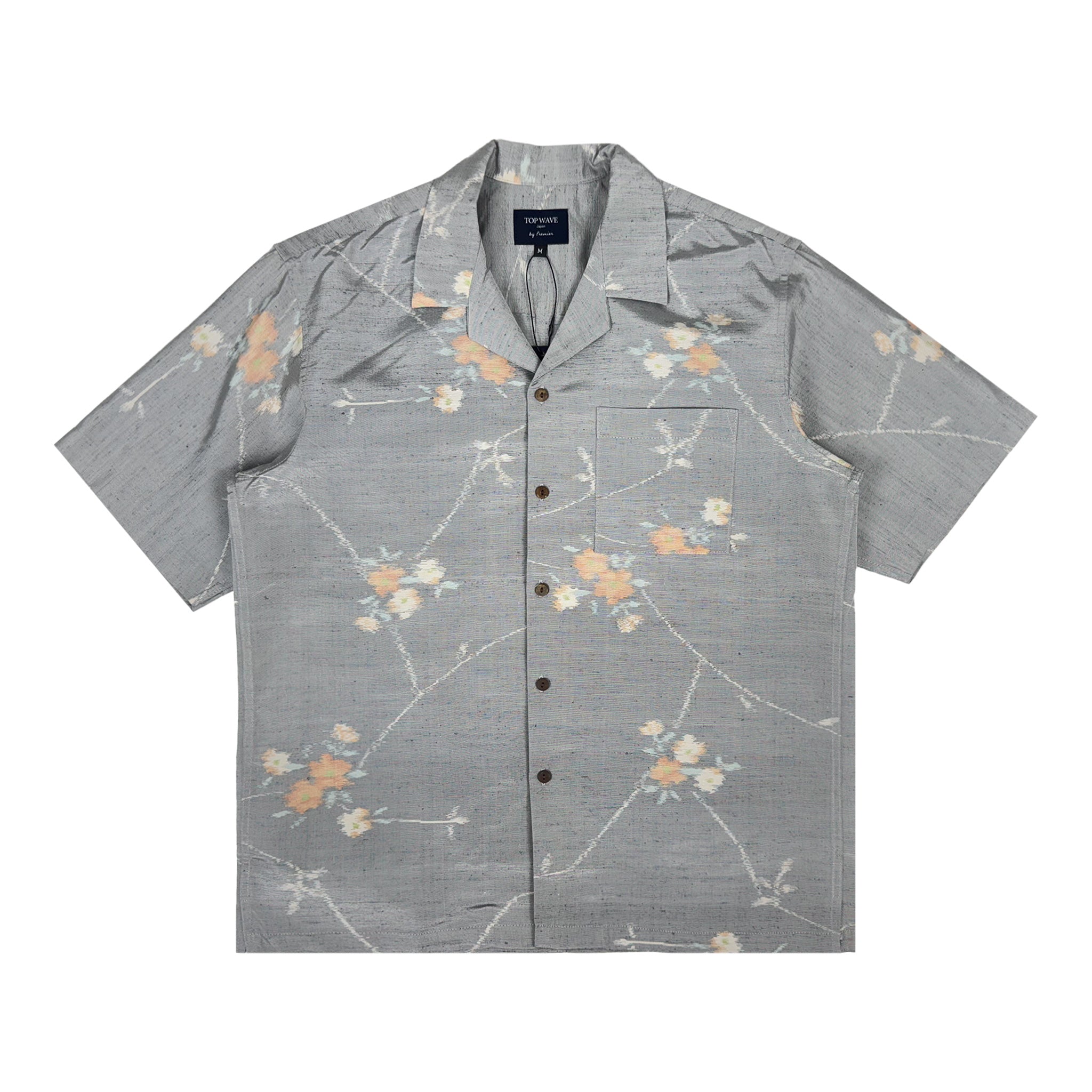Camisa hawaiana kimono, talla M [AHVN-M383]
