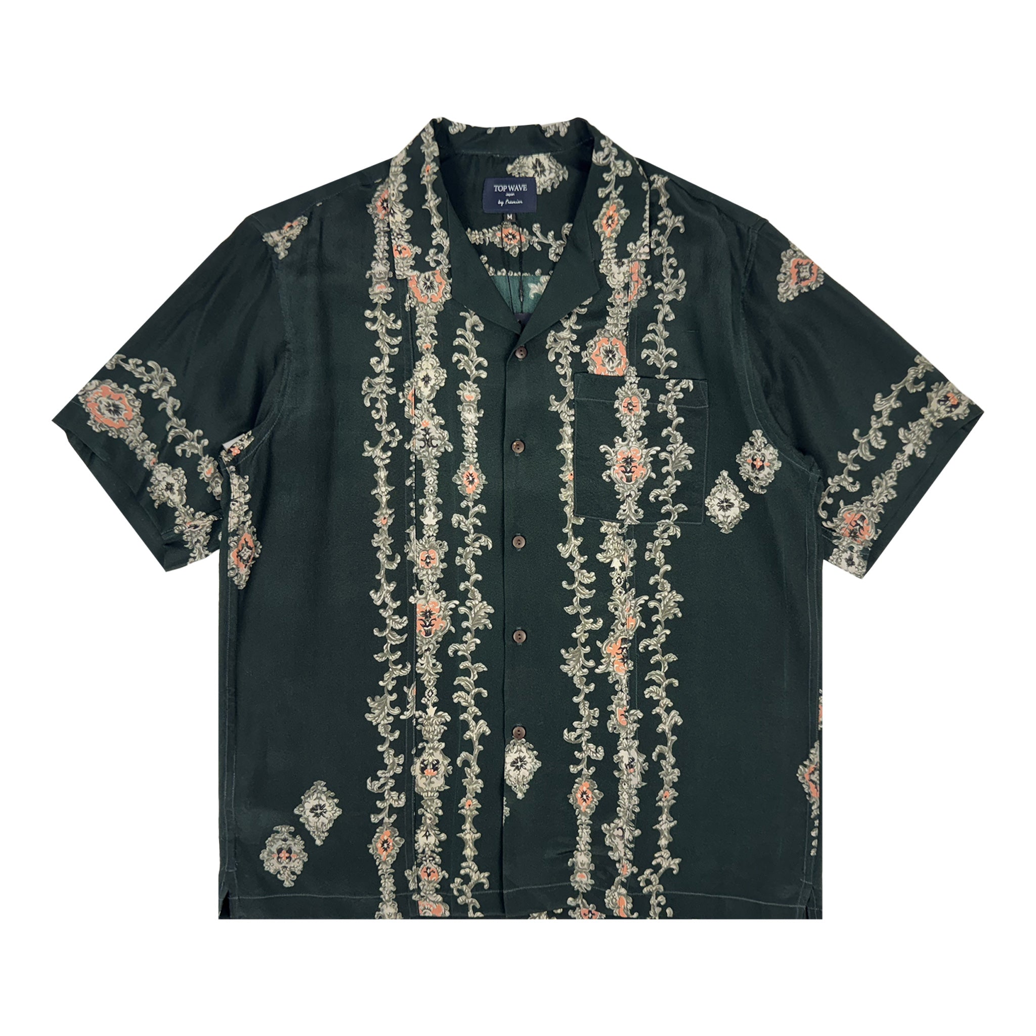 Kimono Aloha Shirt, Talla M [AHVN-M385]-zoom-1