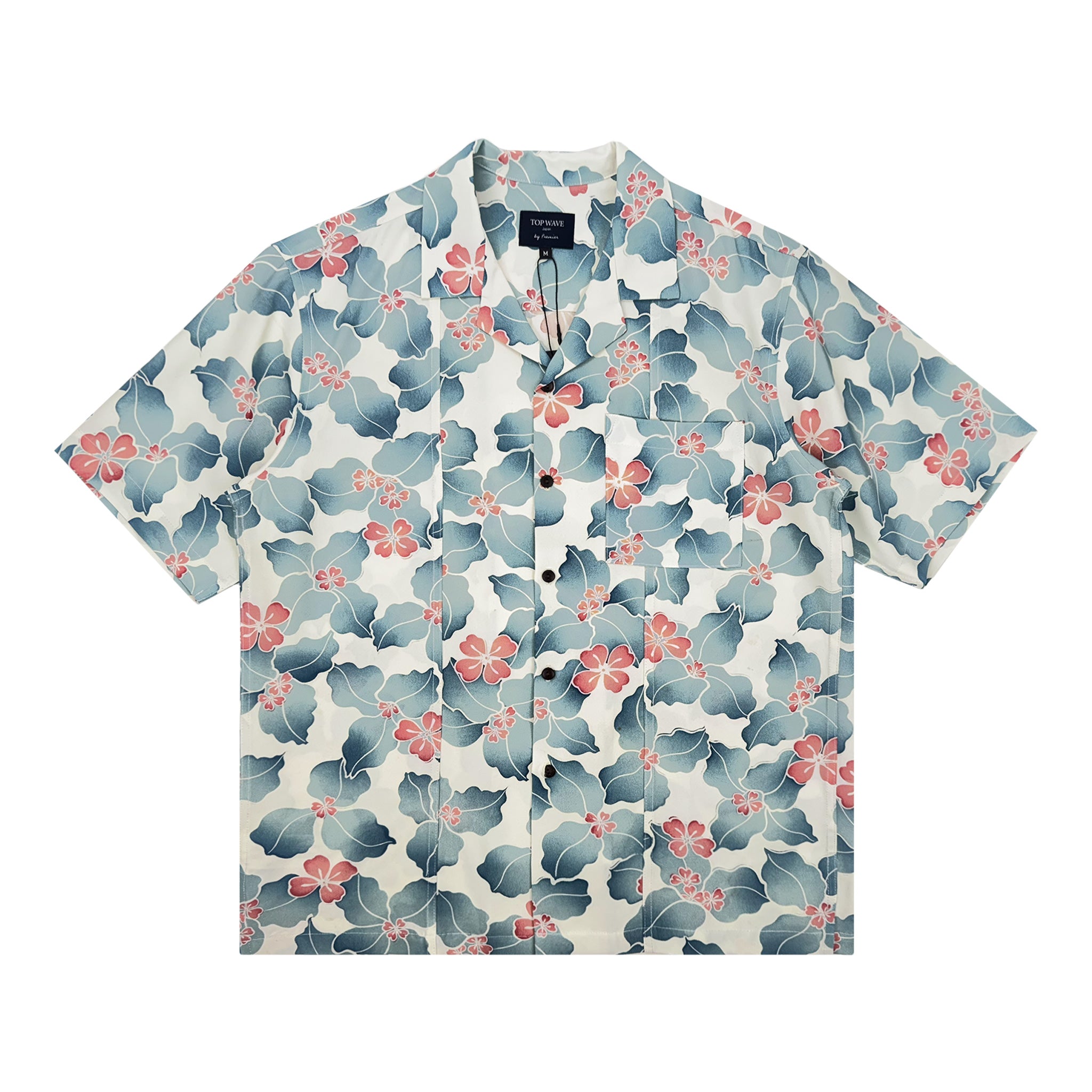Camisa kimono hawaiana Talla M [AHVN-M386]-zoom-1