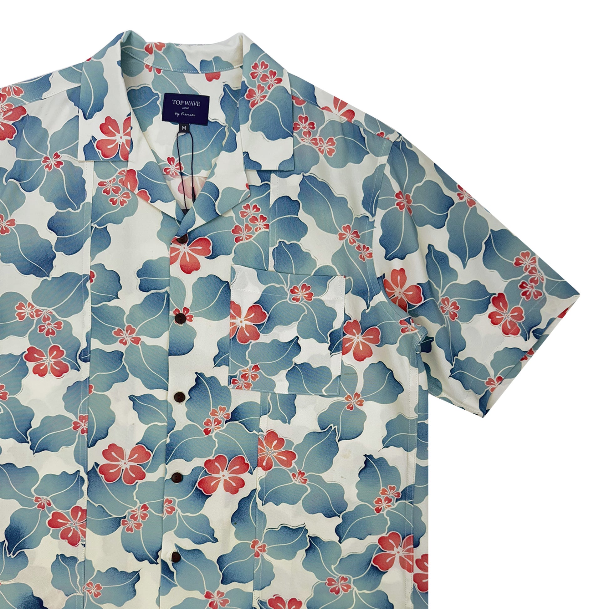 Camisa kimono hawaiana Talla M [AHVN-M386]-4