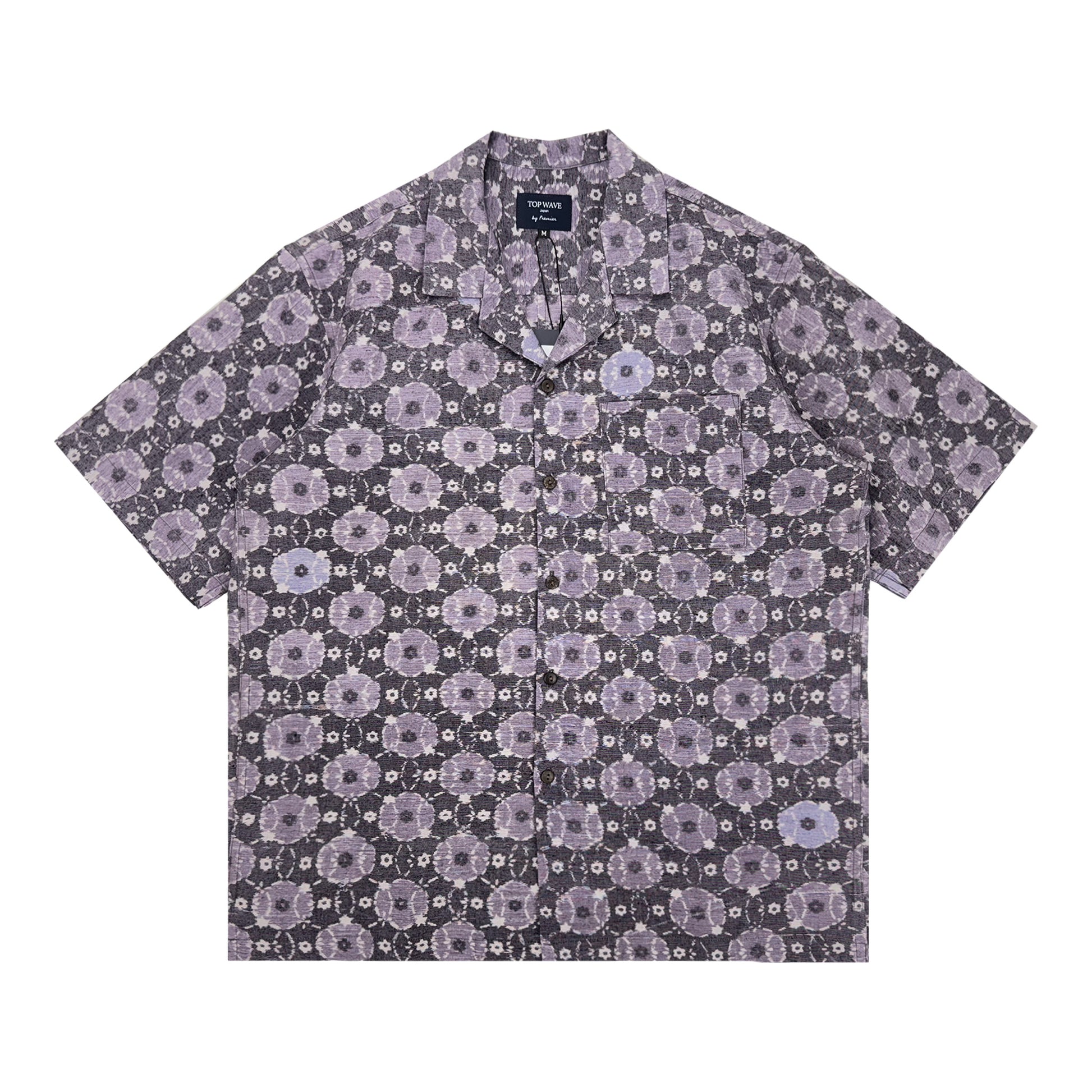Camisa hawaiana kimono talla M [AHVN-M391]-1