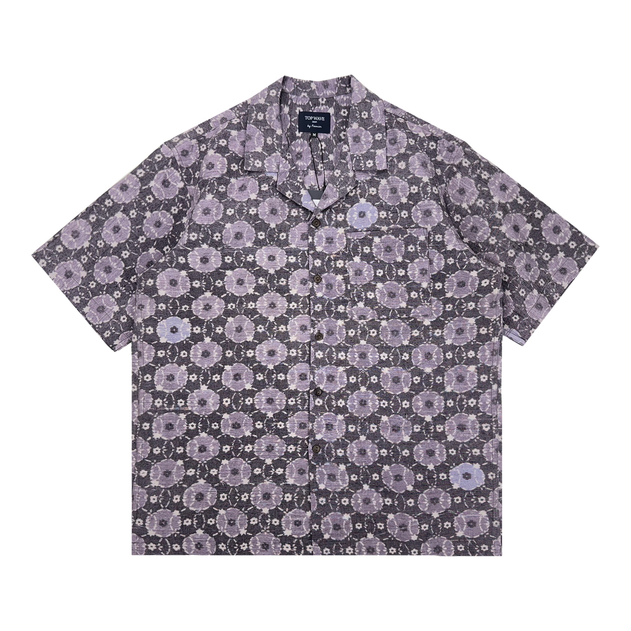 Camisa hawaiana kimono talla M [AHVN-M391]