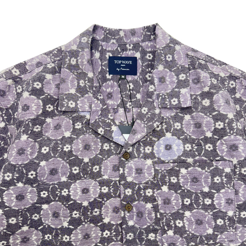 Camisa hawaiana kimono talla M [AHVN-M391]-zoom-
