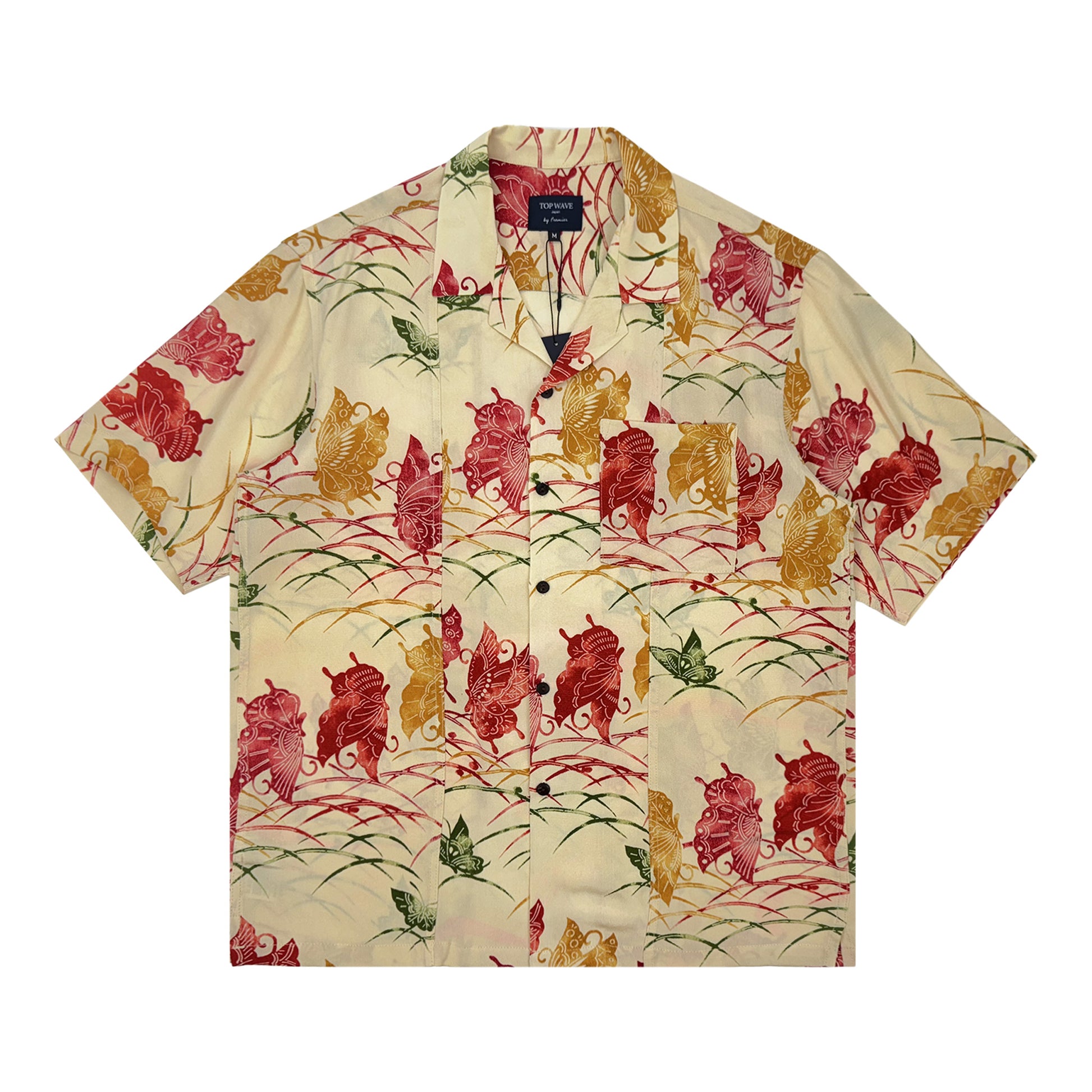 Camisa Aloha Kimono Talla M [AHVN-M398]-1