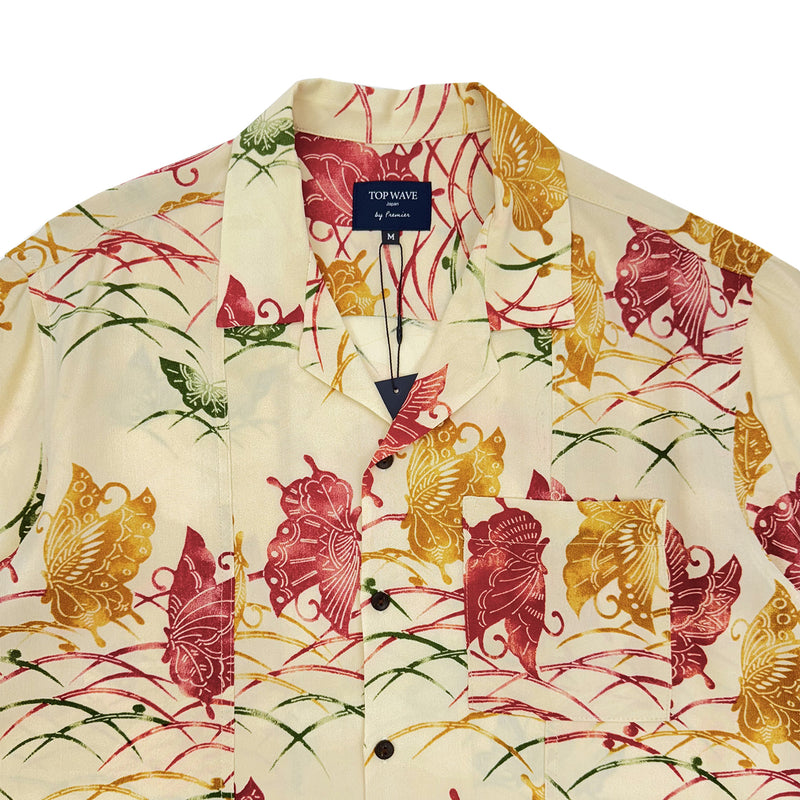 Camisa Aloha Kimono Talla M [AHVN-M398]-zoom-