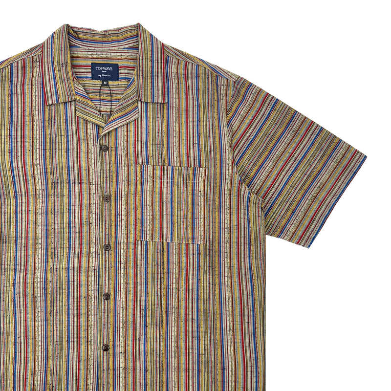 Camisa hawaiana kimono talla M [AHVN-M401]-zoom-