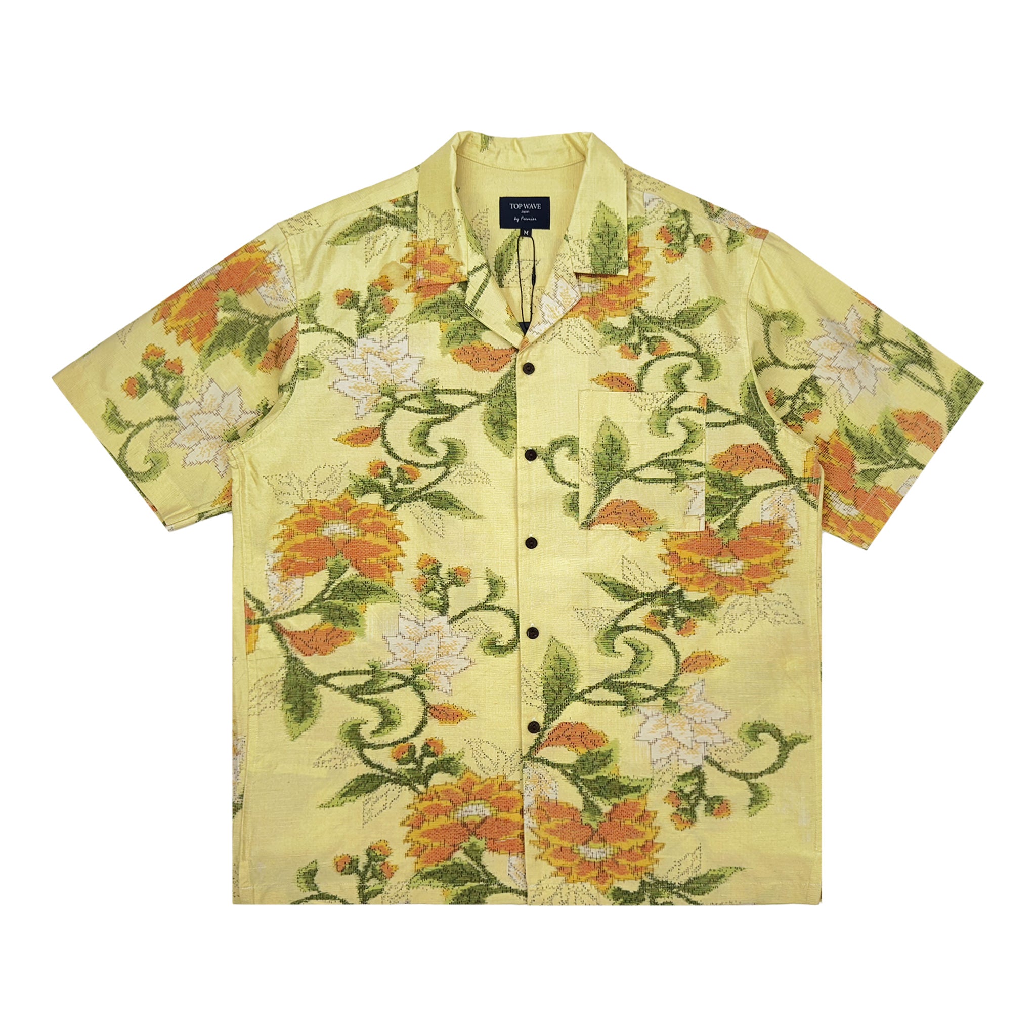 Camisa hawaiana kimono talla M [AHVN-M404]