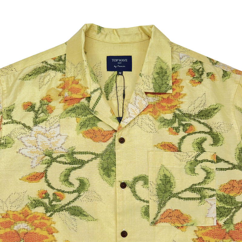 Camisa hawaiana kimono talla M [AHVN-M404]-zoom-