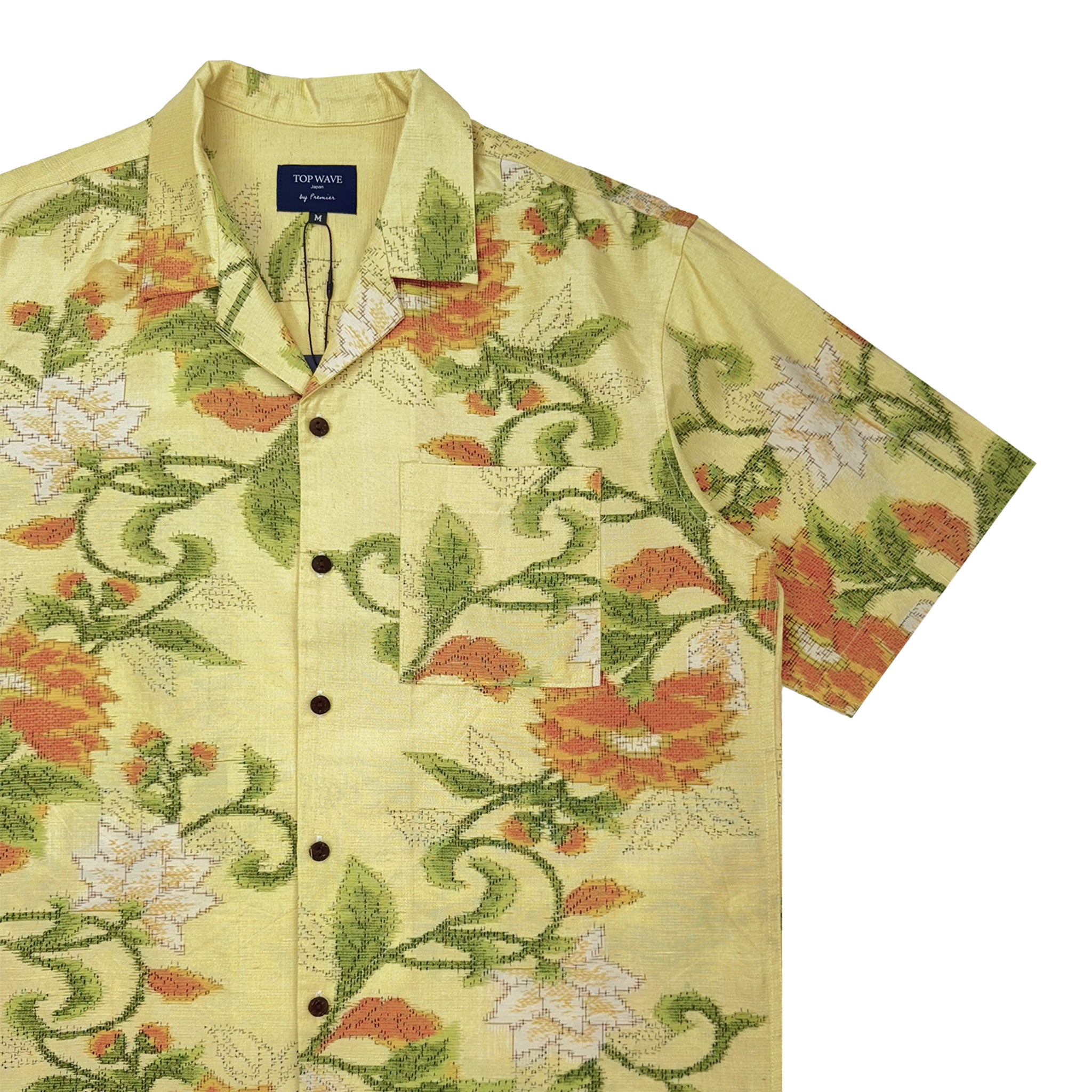 Camisa hawaiana kimono talla M [AHVN-M404]-zoom-4