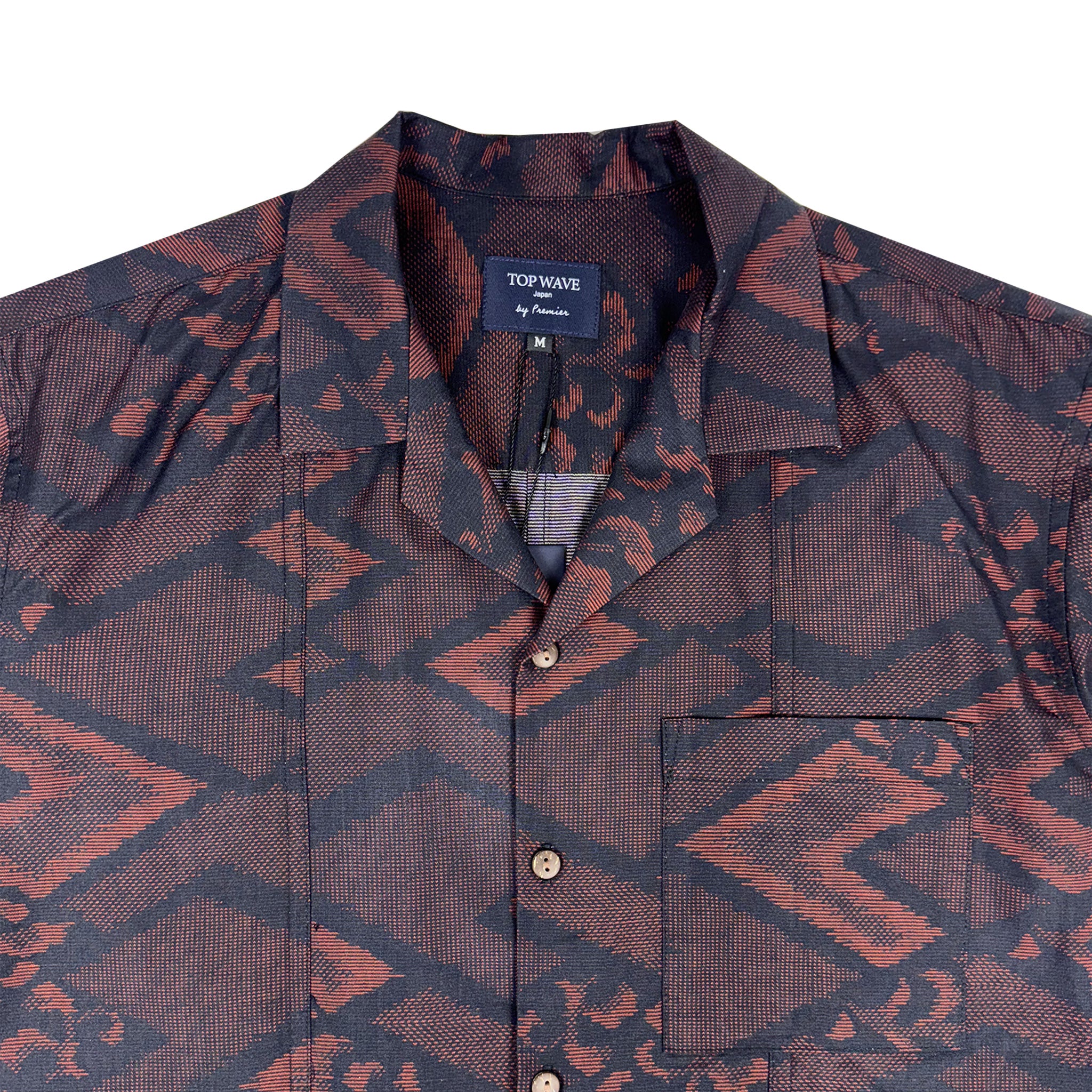 Camisa Aloha Kimono Talla M [AHVN-M406]-zoom-3