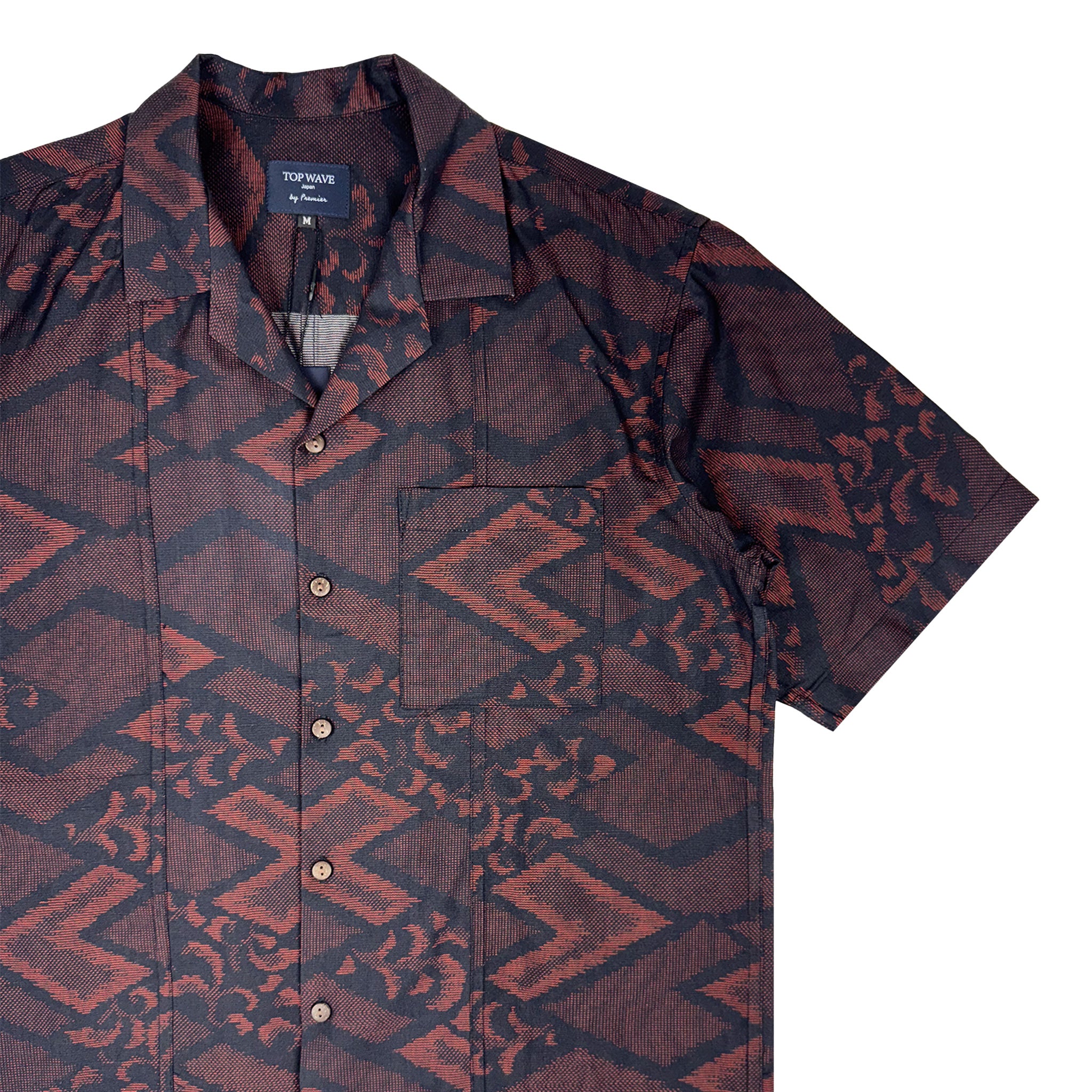 Camisa Aloha Kimono Talla M [AHVN-M406]-zoom-4
