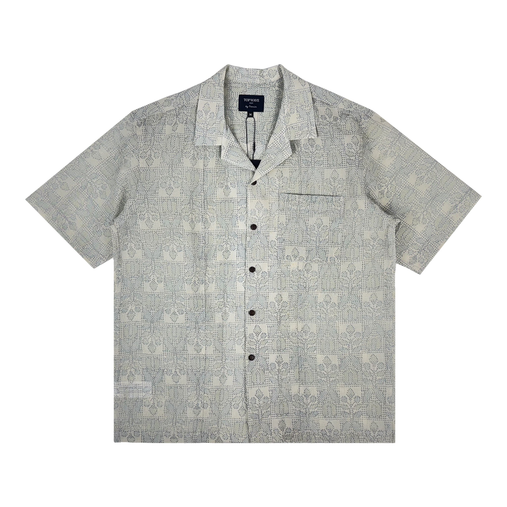 Camisa kimono hawaiana Talla M [AHVN-M411]-zoom-1