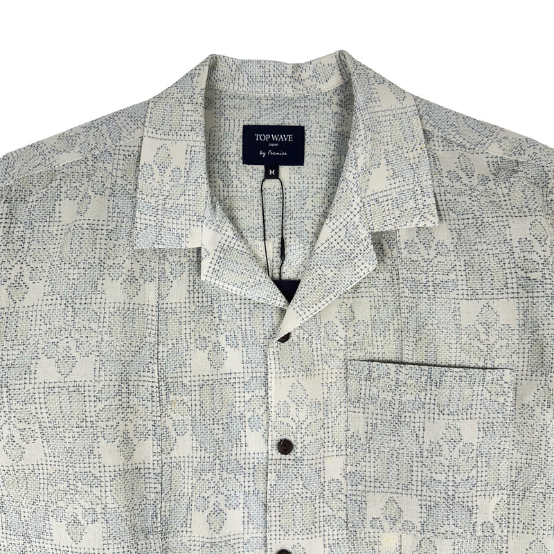 Camisa kimono hawaiana Talla M [AHVN-M411]-zoom-