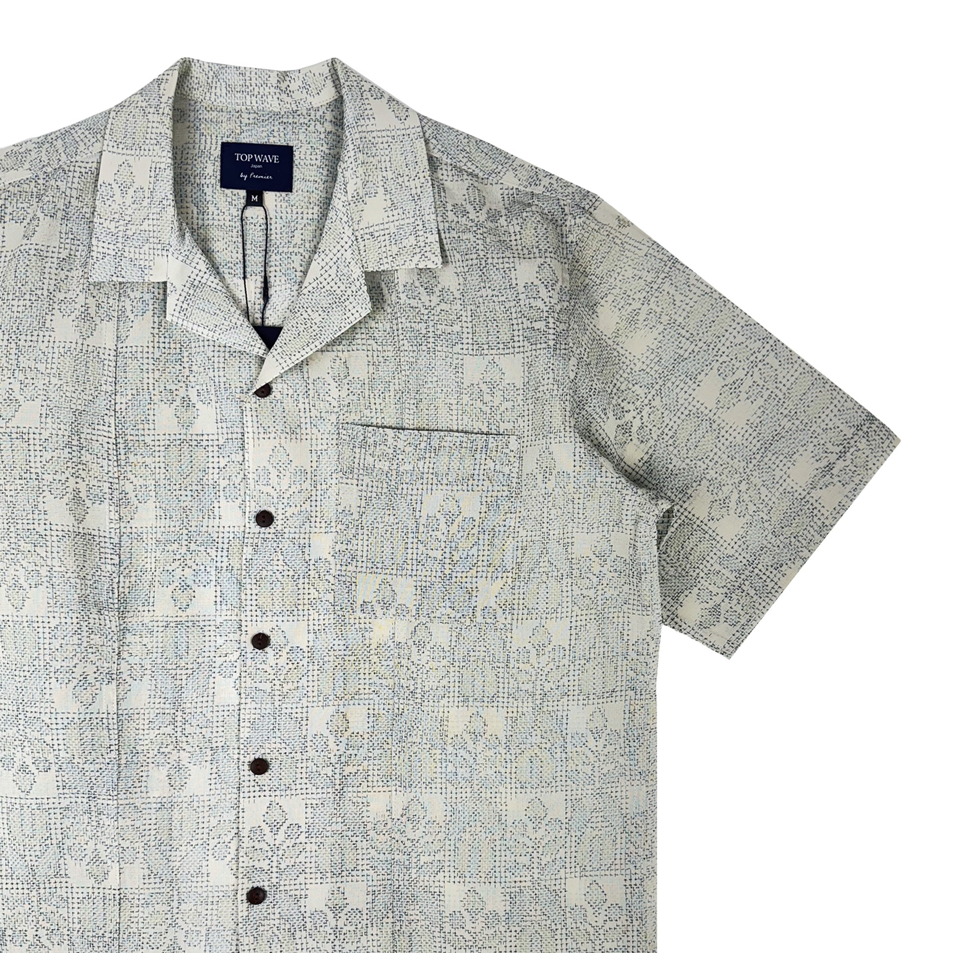 Camisa kimono hawaiana Talla M [AHVN-M411]-4