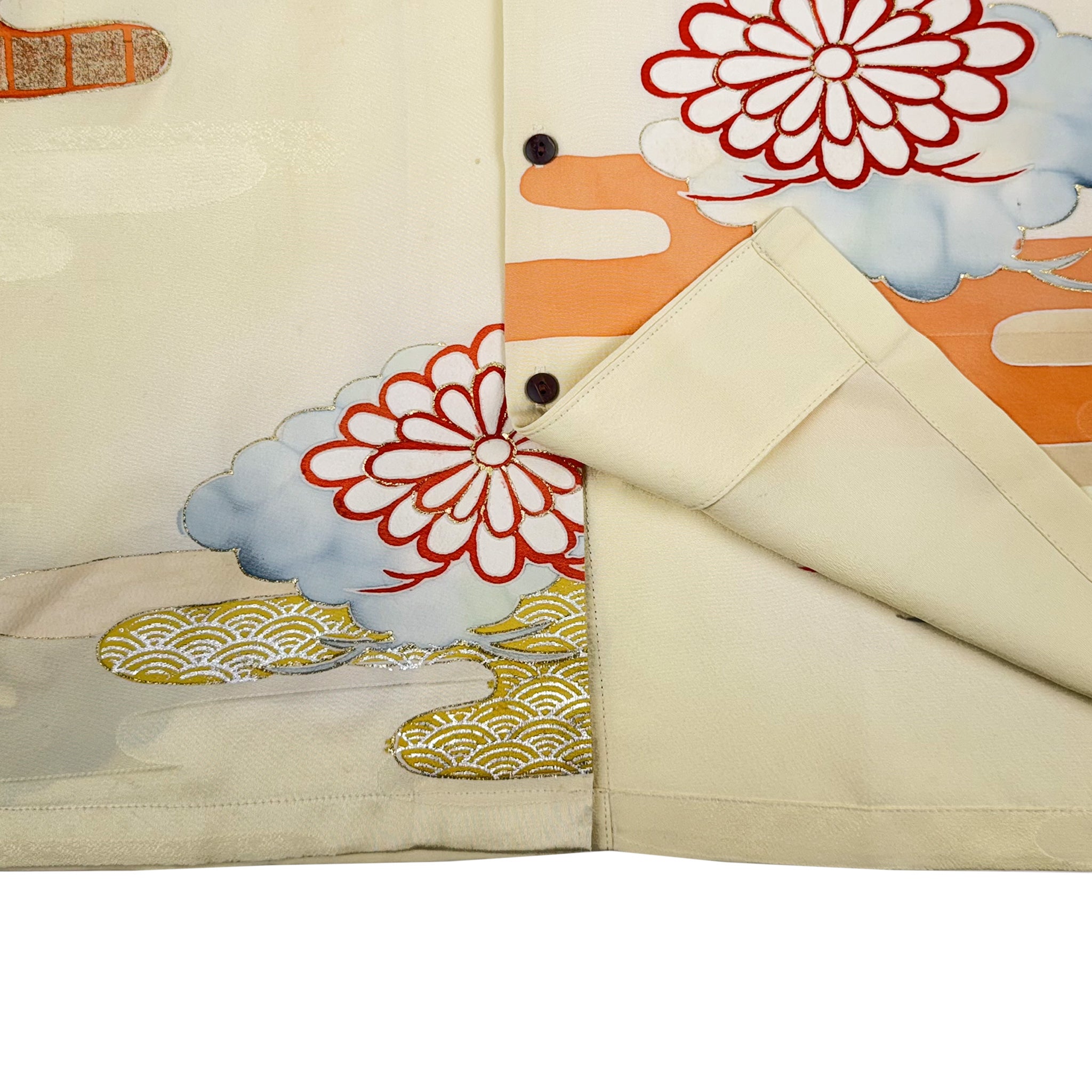 Camisa Aloha de Kimono Talla M [AHVN-M412]-zoom-5