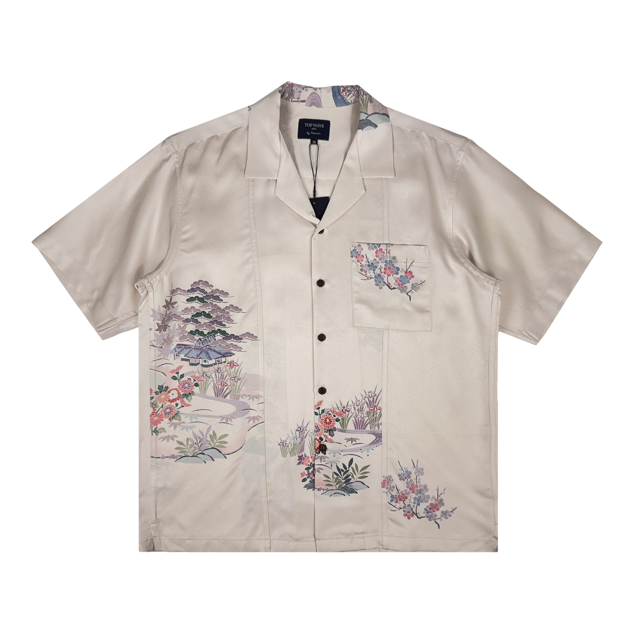 Kimono Aloha Shirt, Talla M [AHVN-M416]-zoom-1