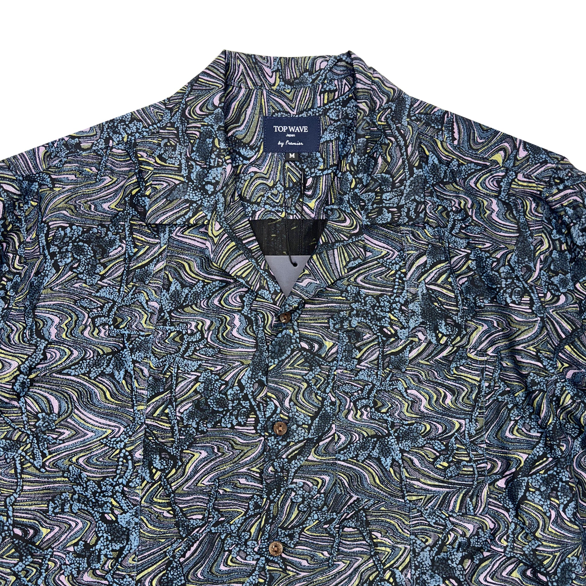 Kimono Aloha Shirt, Talla M [AHVN-M43]-zoom-3