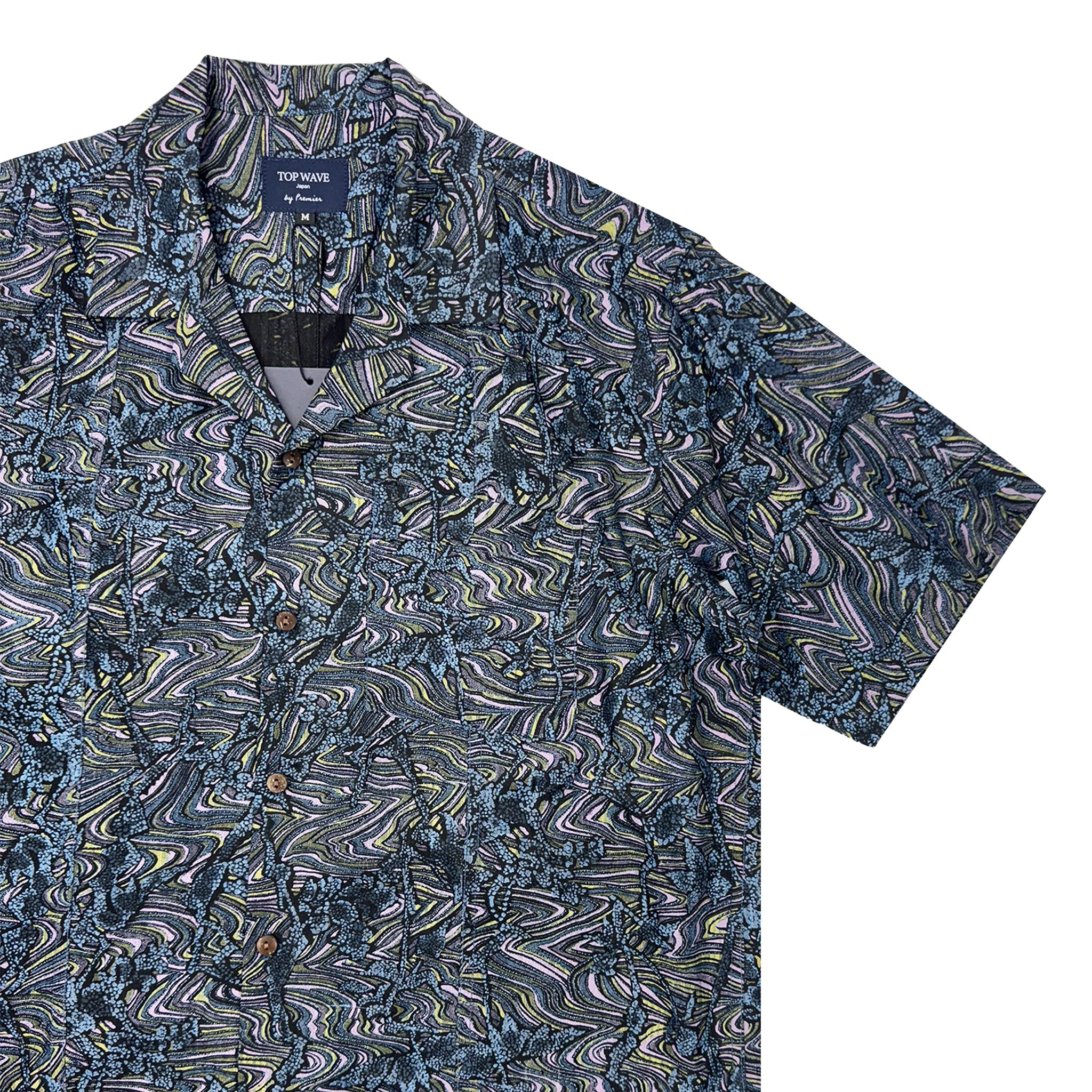 Kimono Aloha Shirt, Talla M [AHVN-M43]-zoom-4