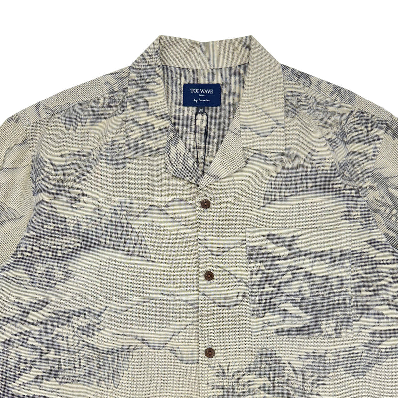Camisa Aloha Kimono Talla M [AHVN-M46]-zoom-