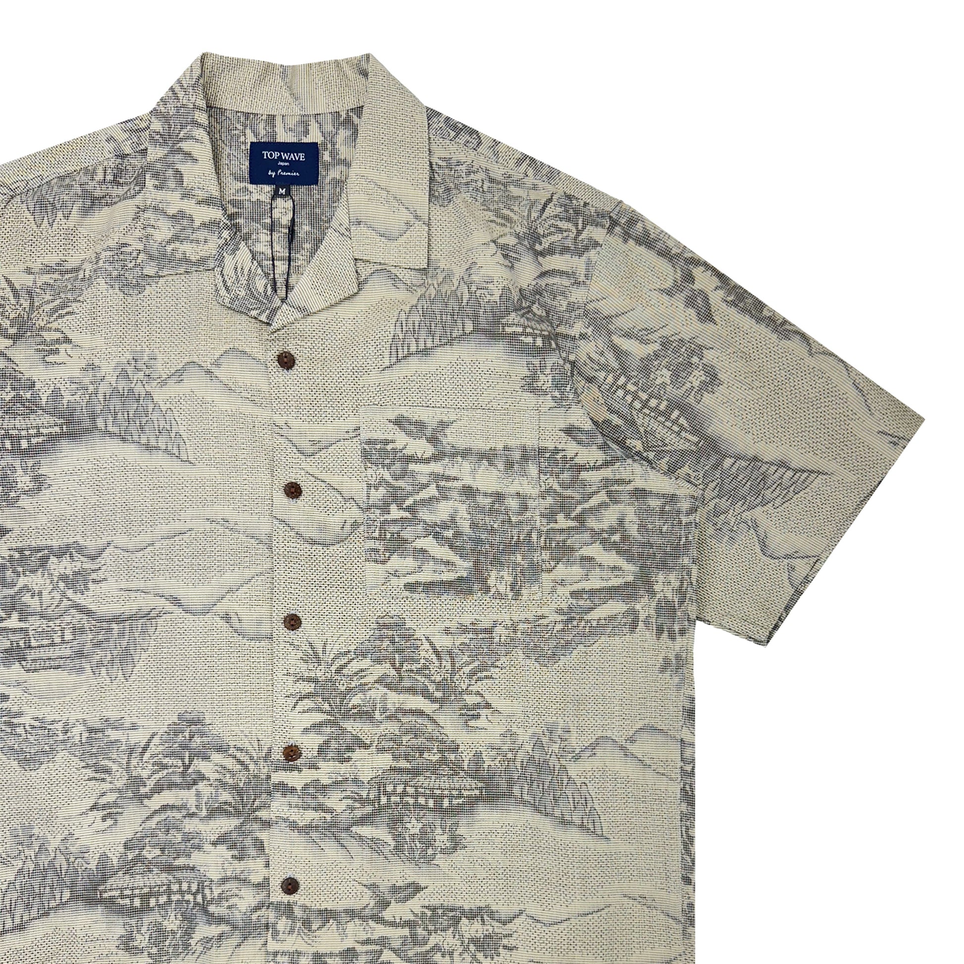 Camisa Aloha Kimono Talla M [AHVN-M46]-4