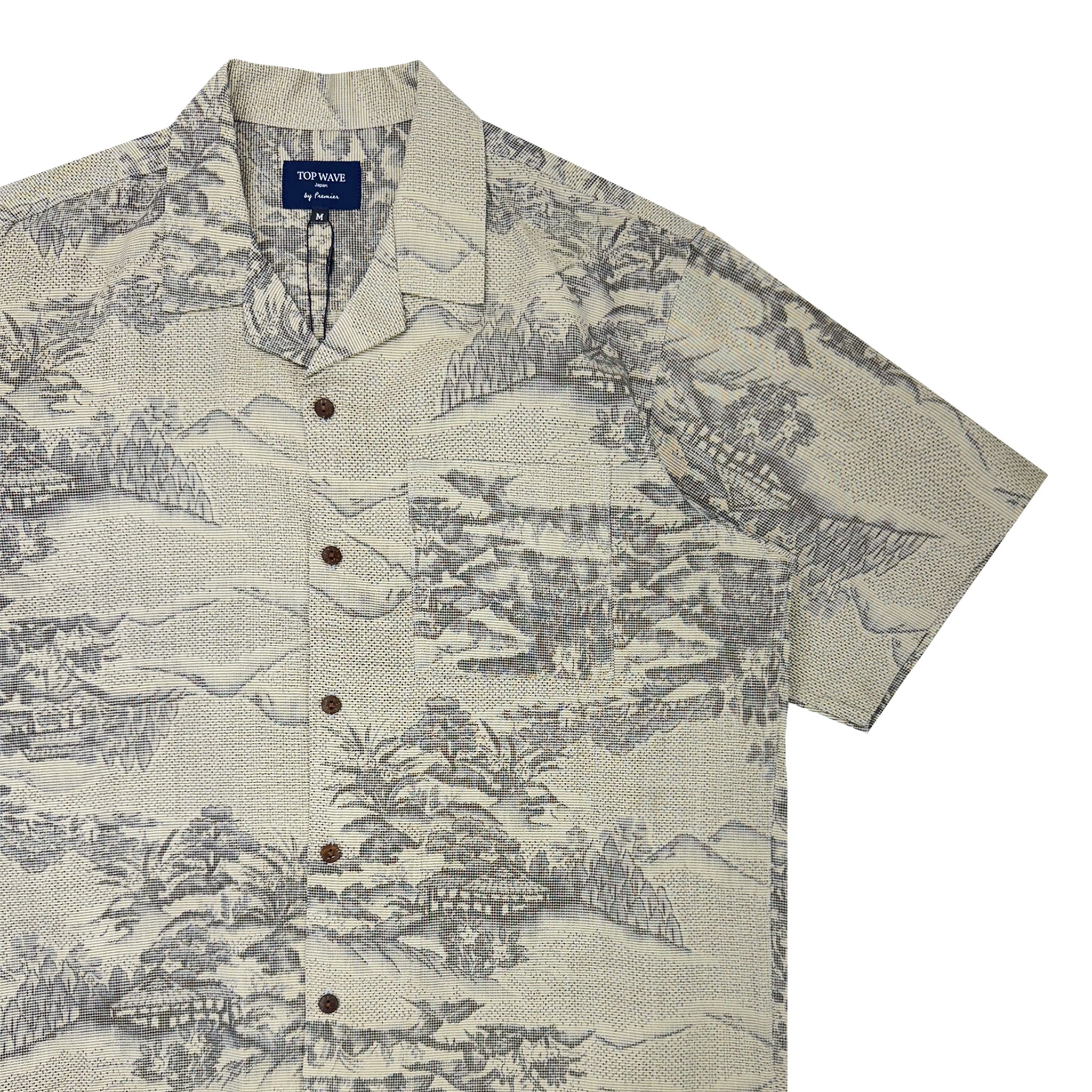 Camisa Aloha Kimono Talla M [AHVN-M46]-zoom-4