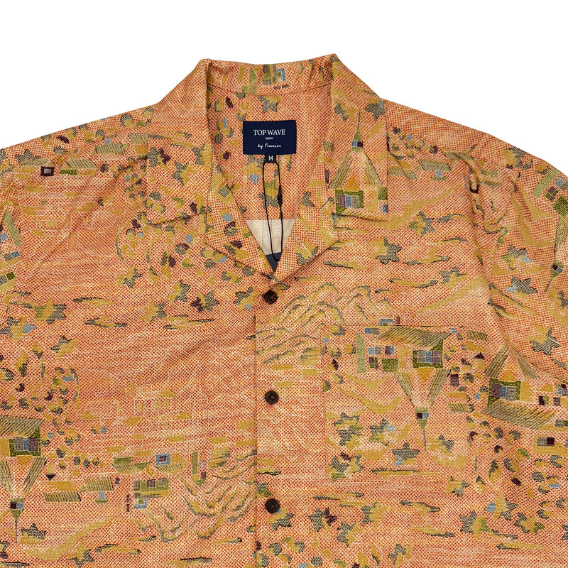 Camisa hawaiana kimono talla M [AHVN-M54]-zoom-