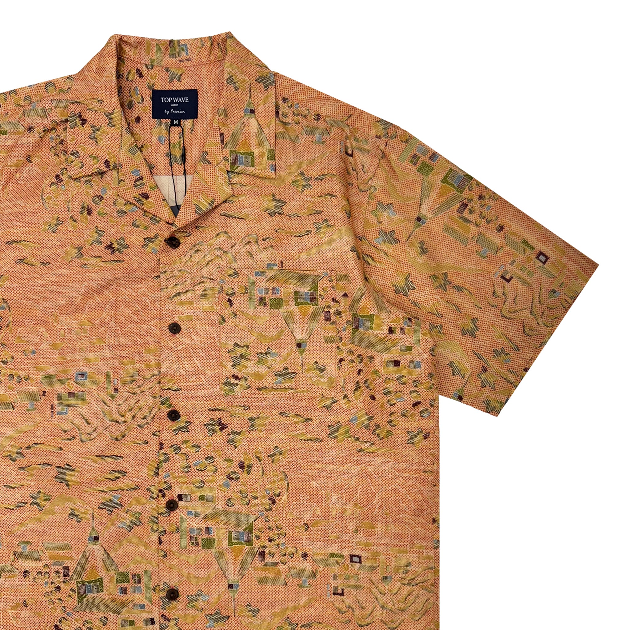 Camisa hawaiana kimono talla M [AHVN-M54]-zoom-4