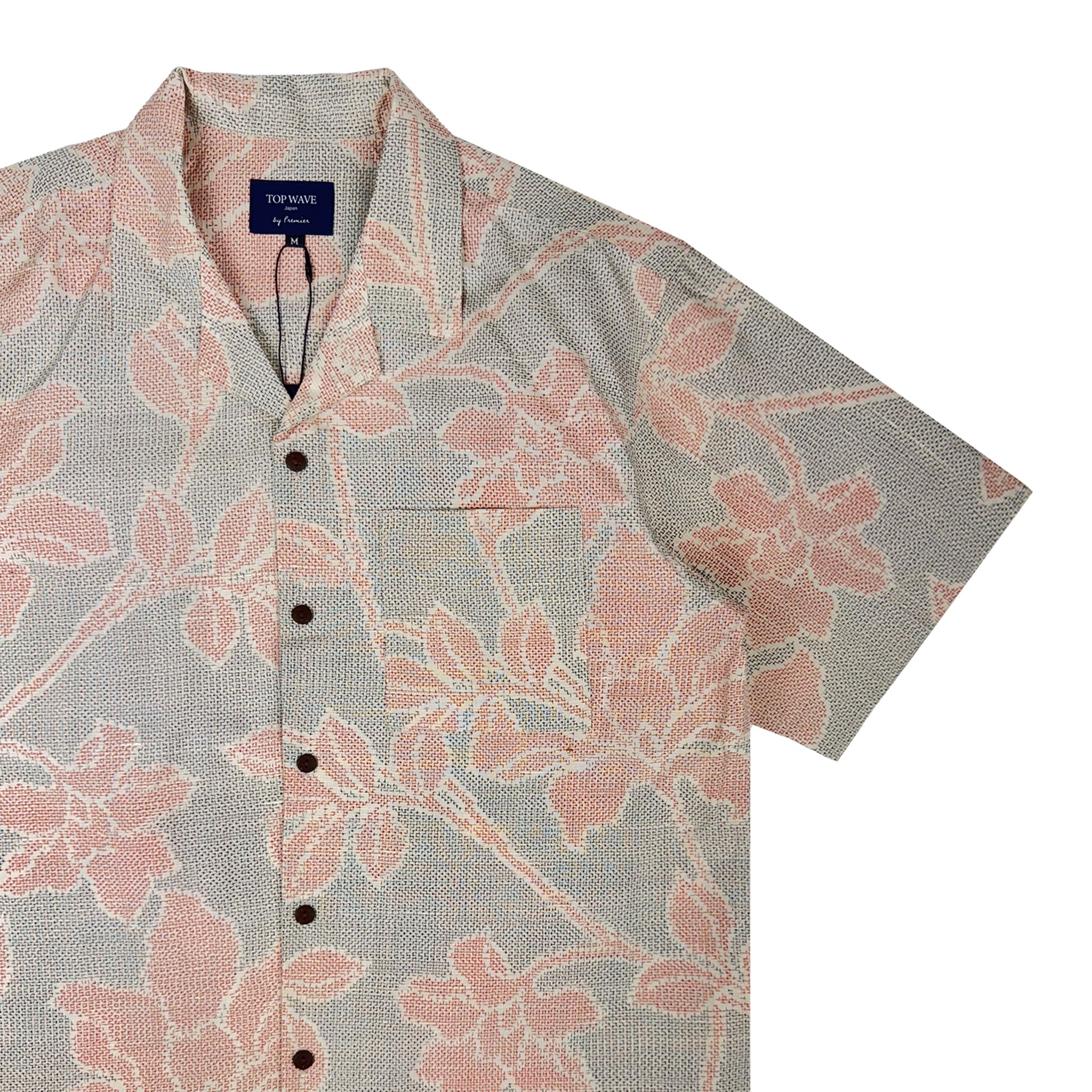 Kimono Aloha Shirt, Talla M [AHVN-M57]-zoom-4