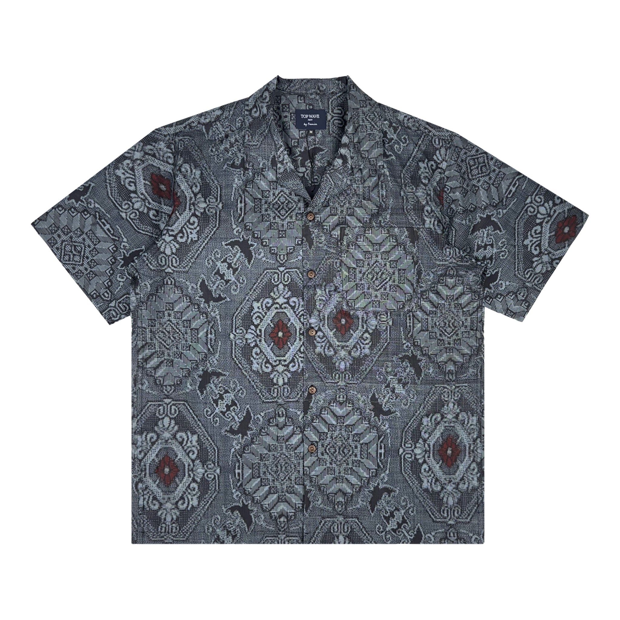 Camisa Aloha de Kimono Talla M [AHVN-M75]