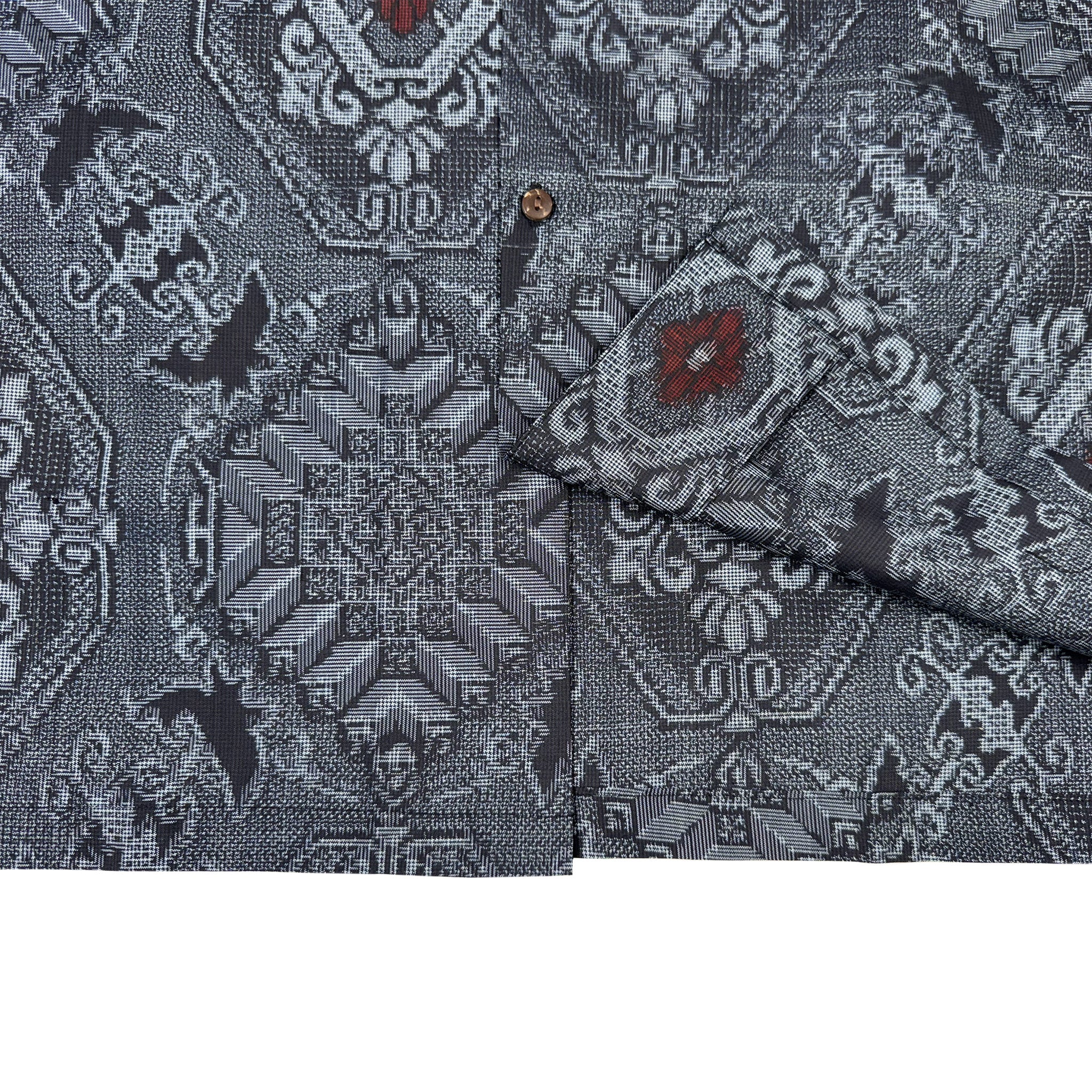 Camisa Aloha de Kimono Talla M [AHVN-M75]-zoom-5