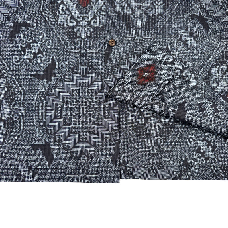 Camisa Aloha de Kimono Talla M [AHVN-M75]-zoom-