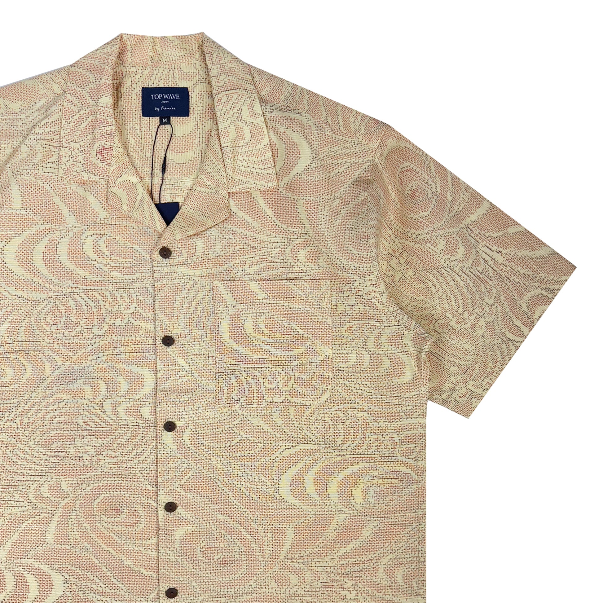 Camisa Hawaiana Kimono Talla M [AHVN-M78]-4