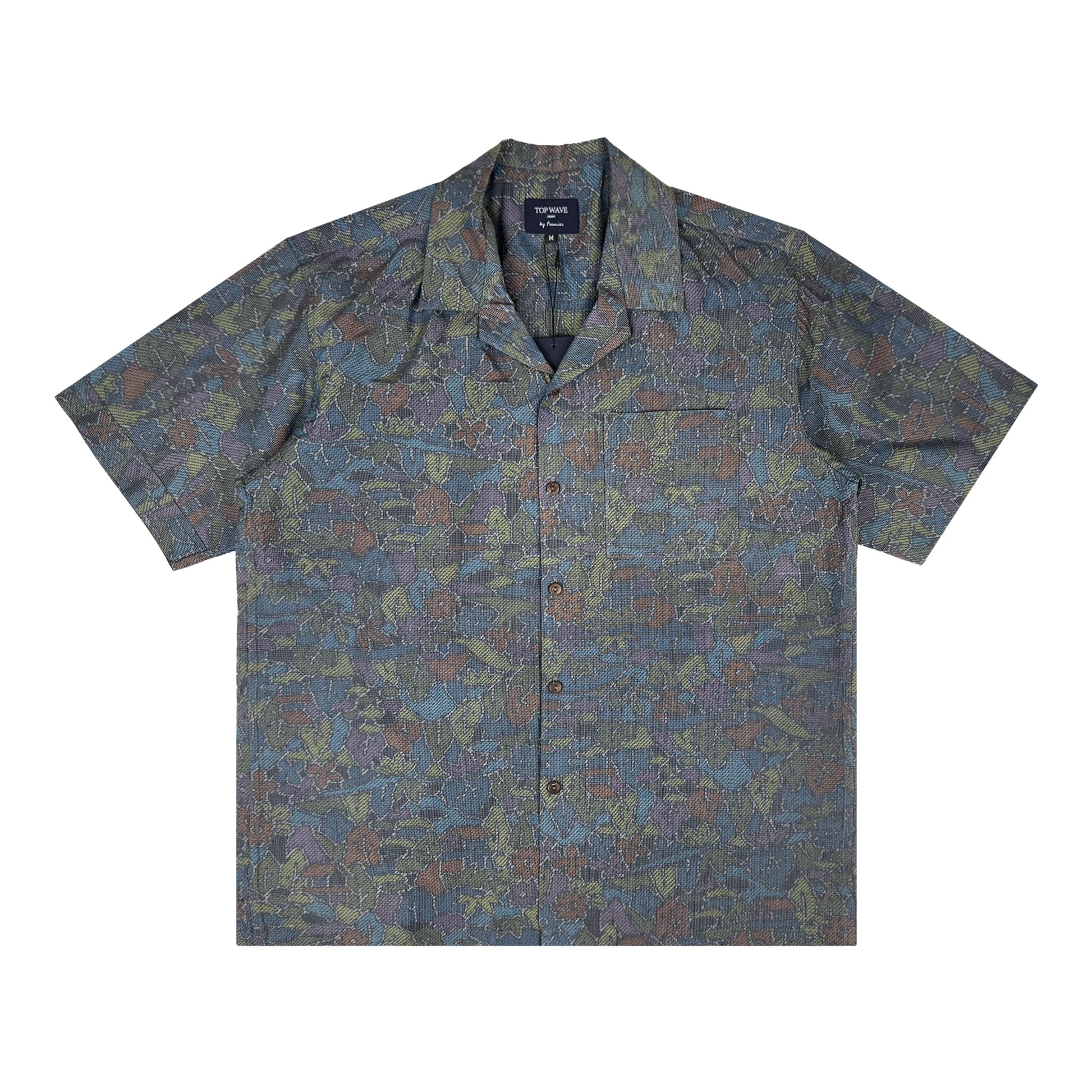 Camisa hawaiana kimono talla M [AHVN-M97]-1