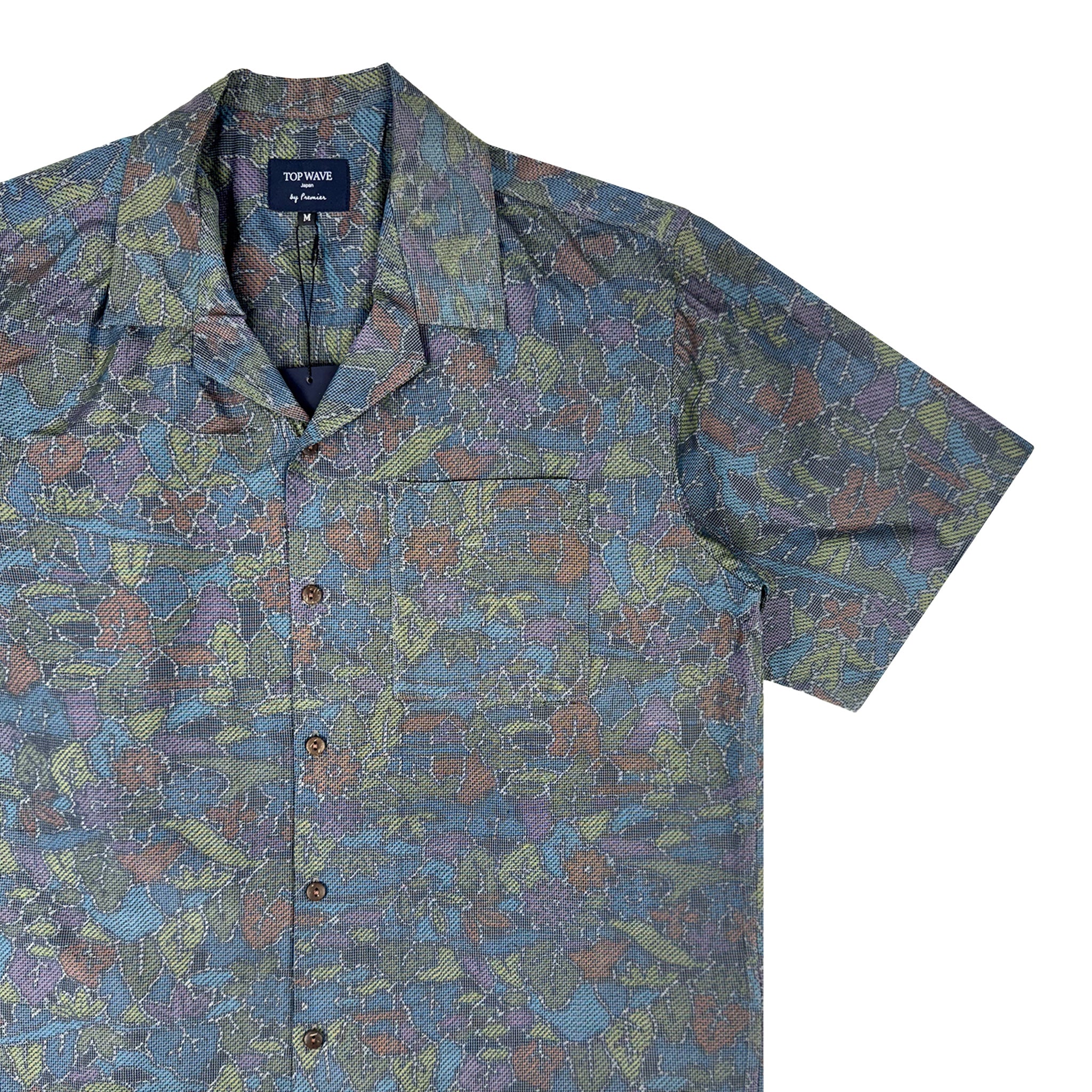 Camisa hawaiana kimono talla M [AHVN-M97]-zoom-4
