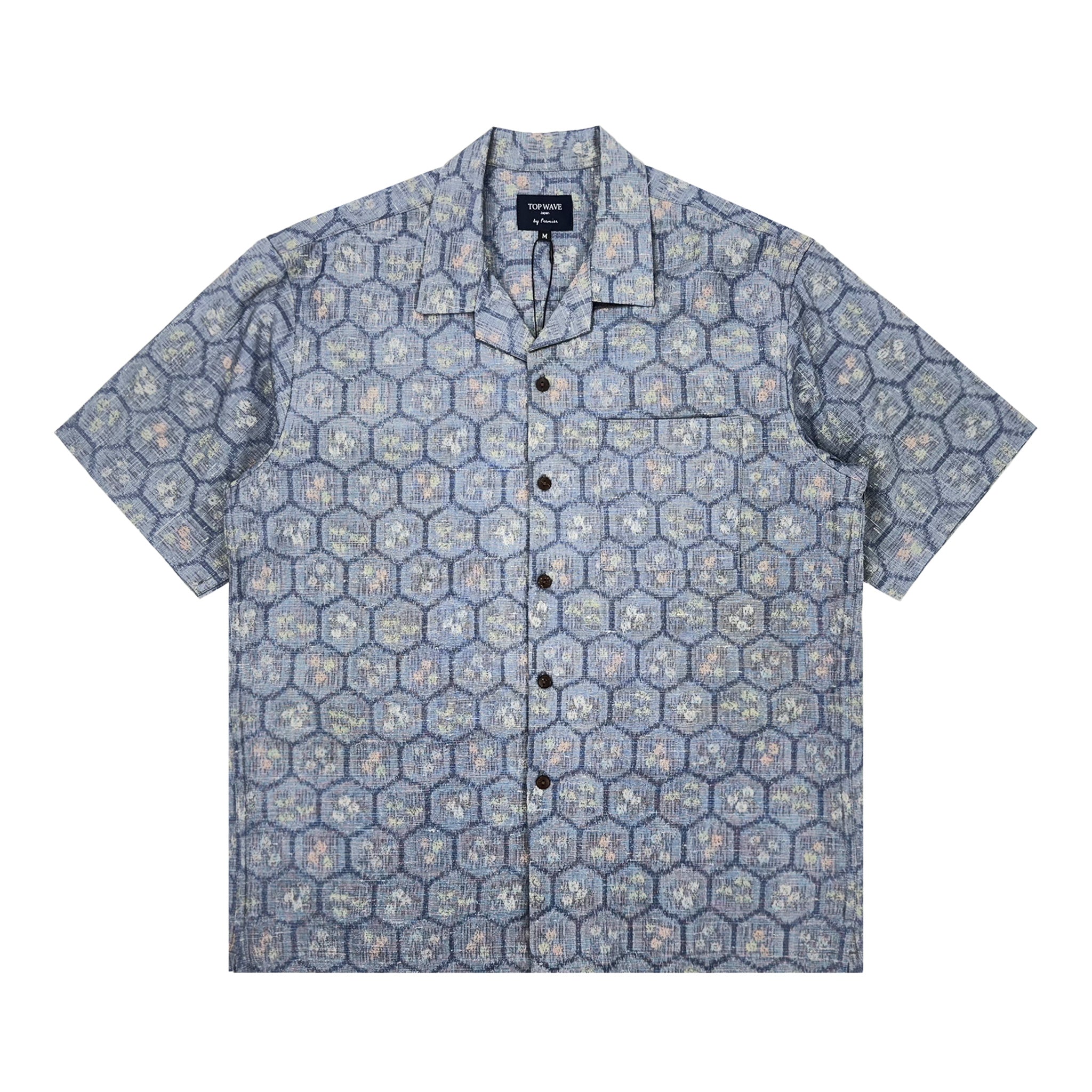 Camisa Aloha Kimono Talla M [AHVN-M98]-zoom-1