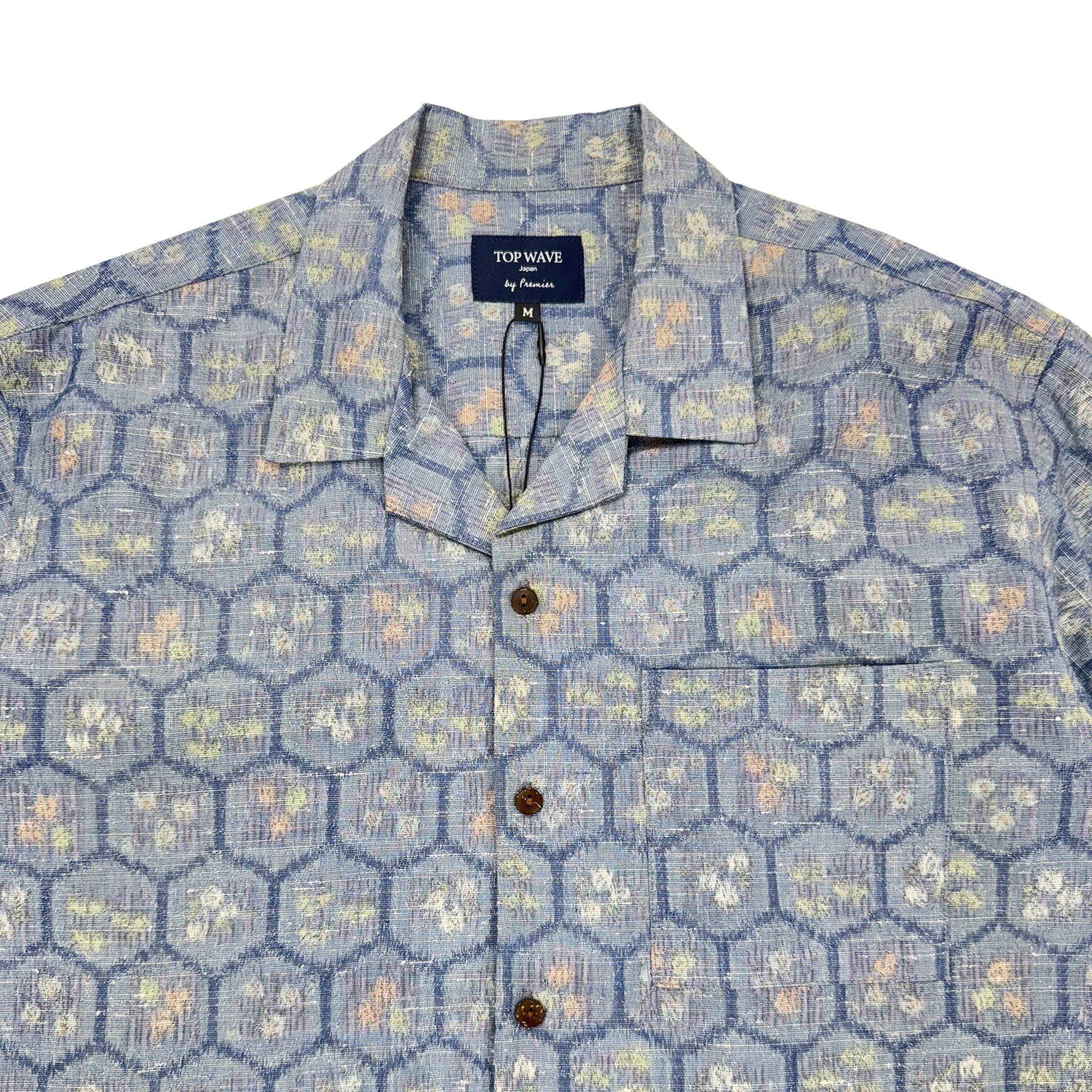 Camisa Aloha Kimono Talla M [AHVN-M98]-zoom-3