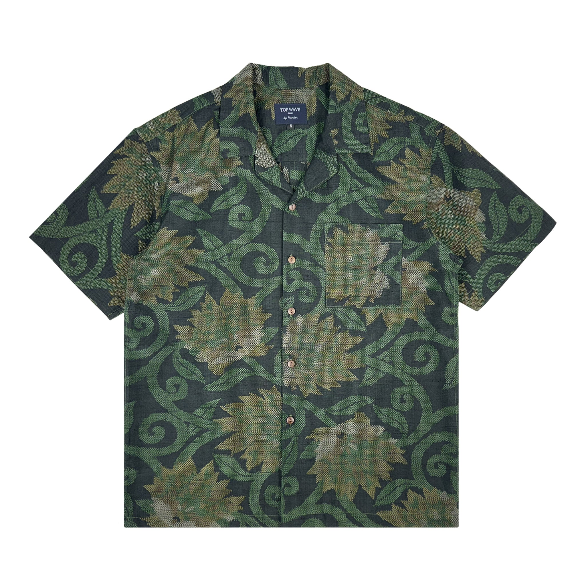 Kimono Aloha Shirt, Talla S [AHVN-S118]-zoom-1
