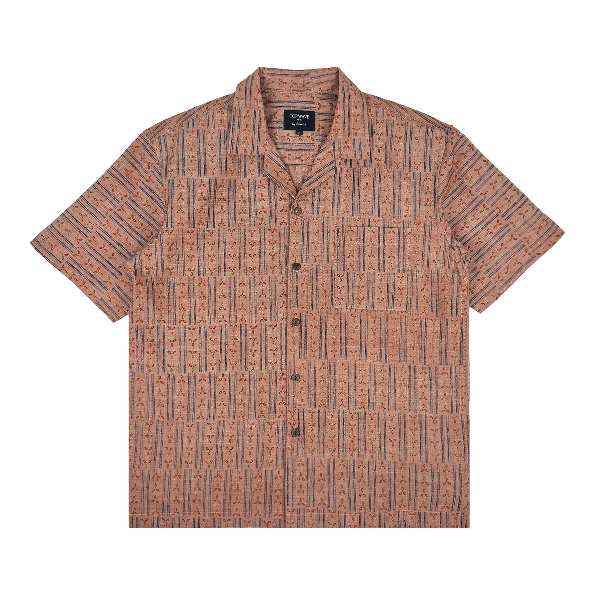 Camisa hawaiana kimono talla S [AHVN-S12]-zoom-1