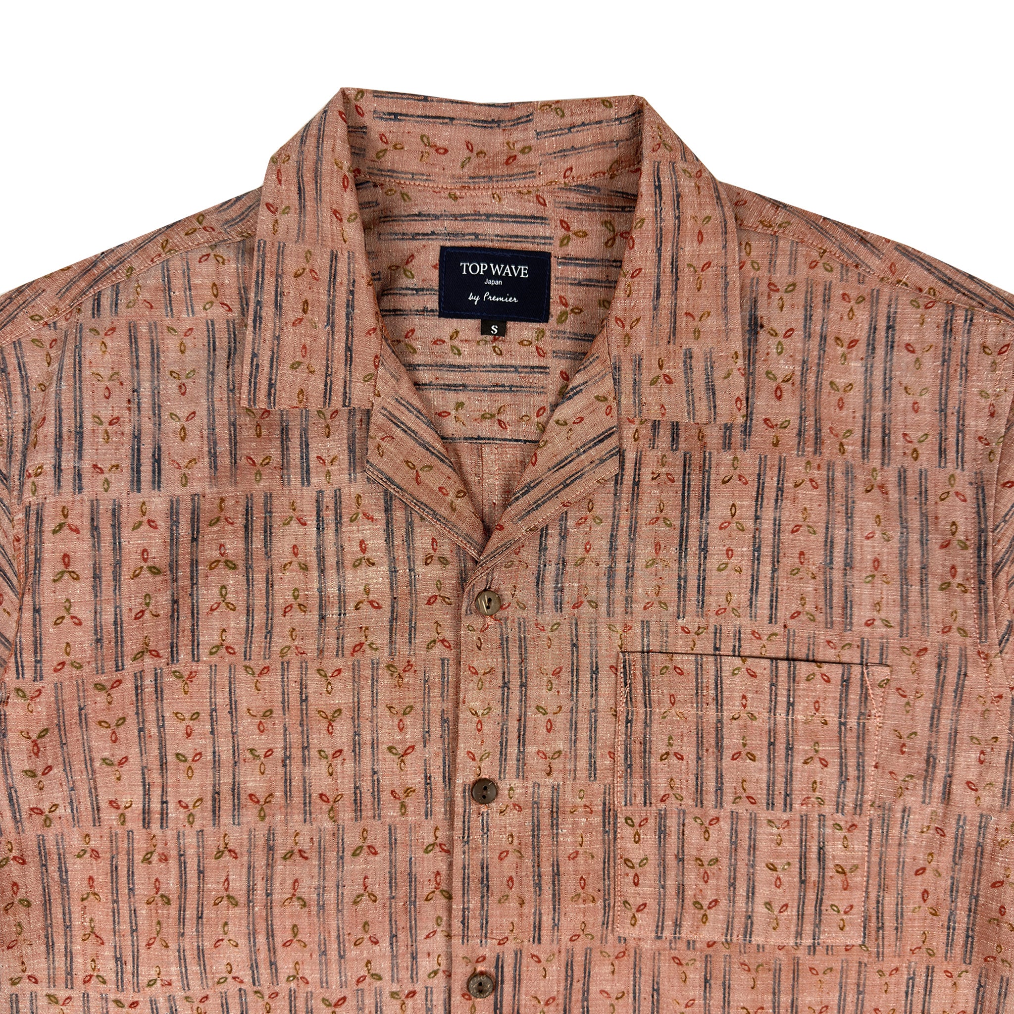 Camisa hawaiana kimono talla S [AHVN-S12]-zoom-3
