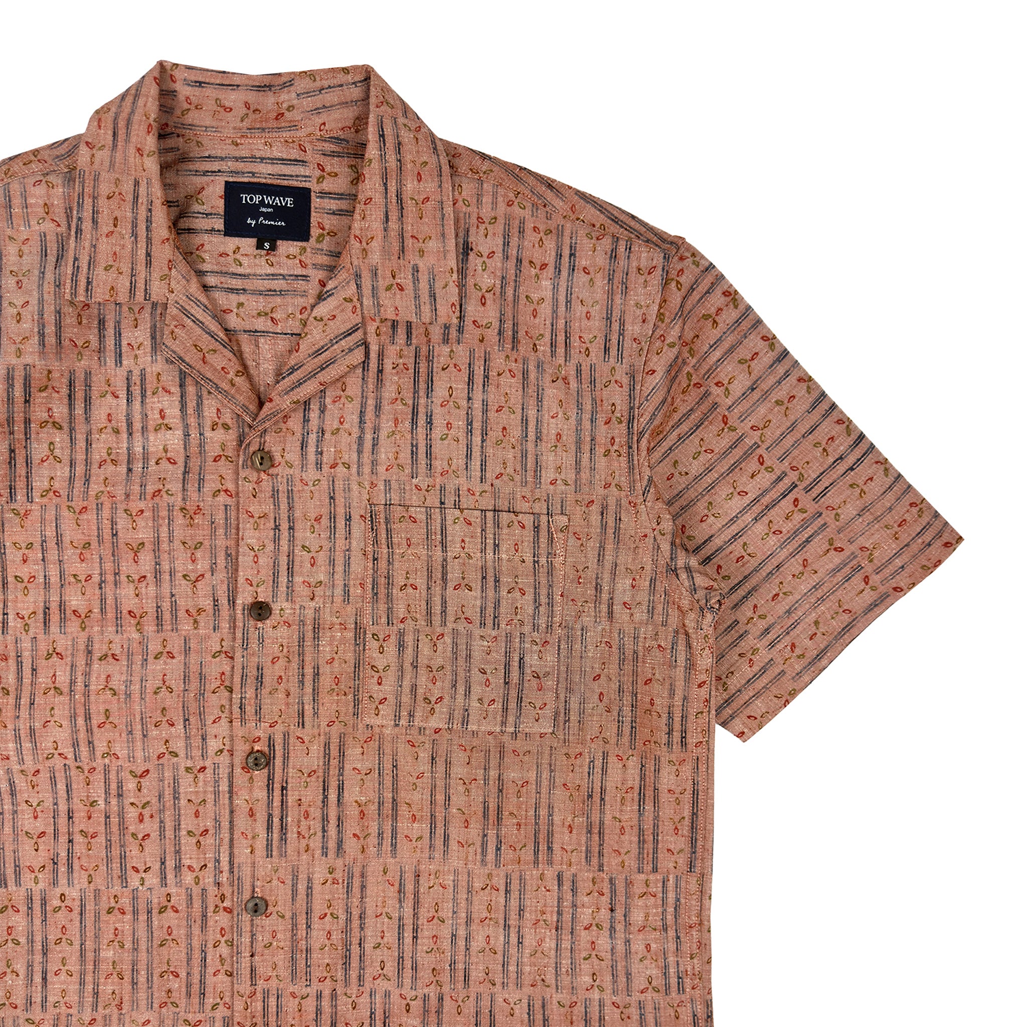 Camisa hawaiana kimono talla S [AHVN-S12]-zoom-4