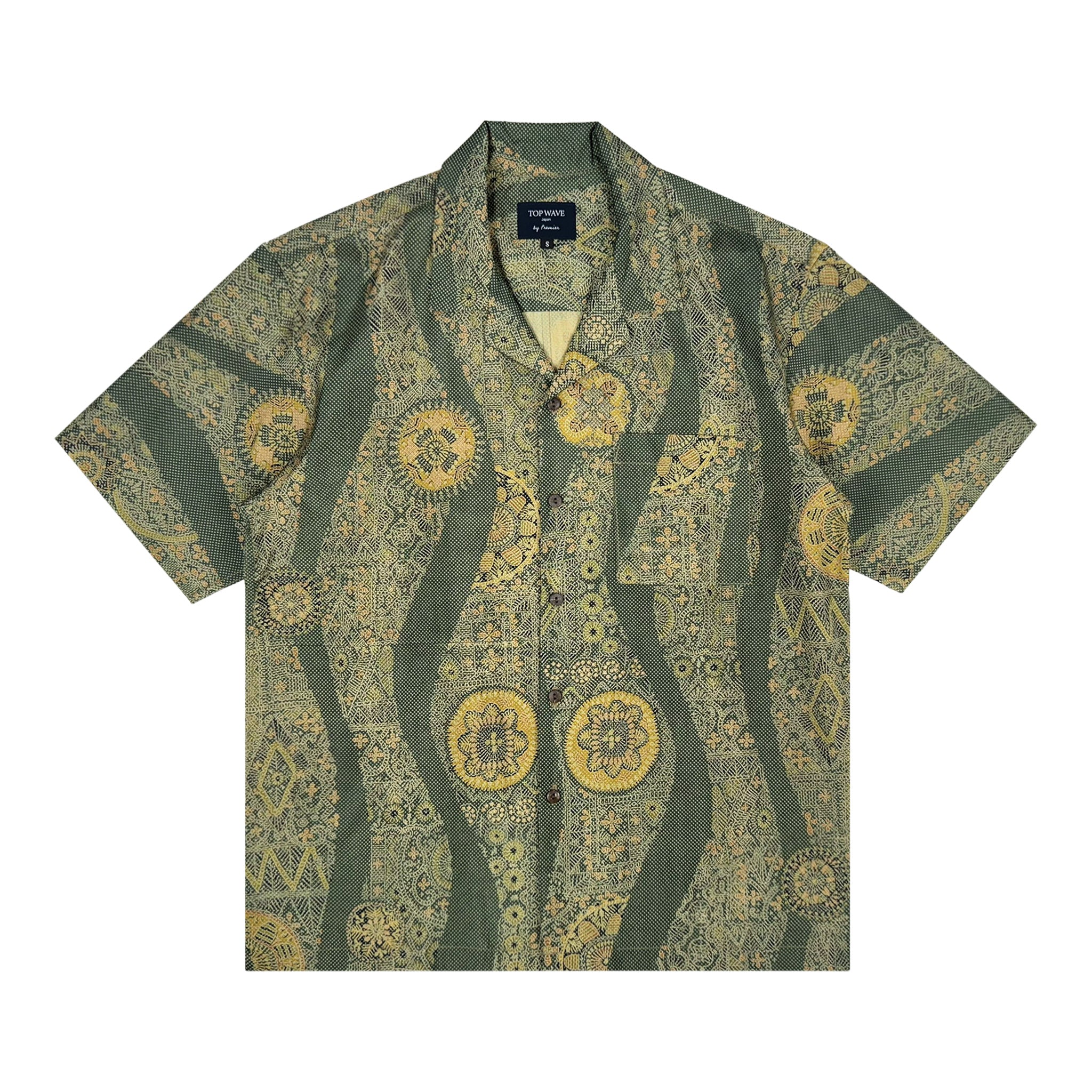 Camisa hawaiana kimono talla S [AHVN-S121]-zoom-1