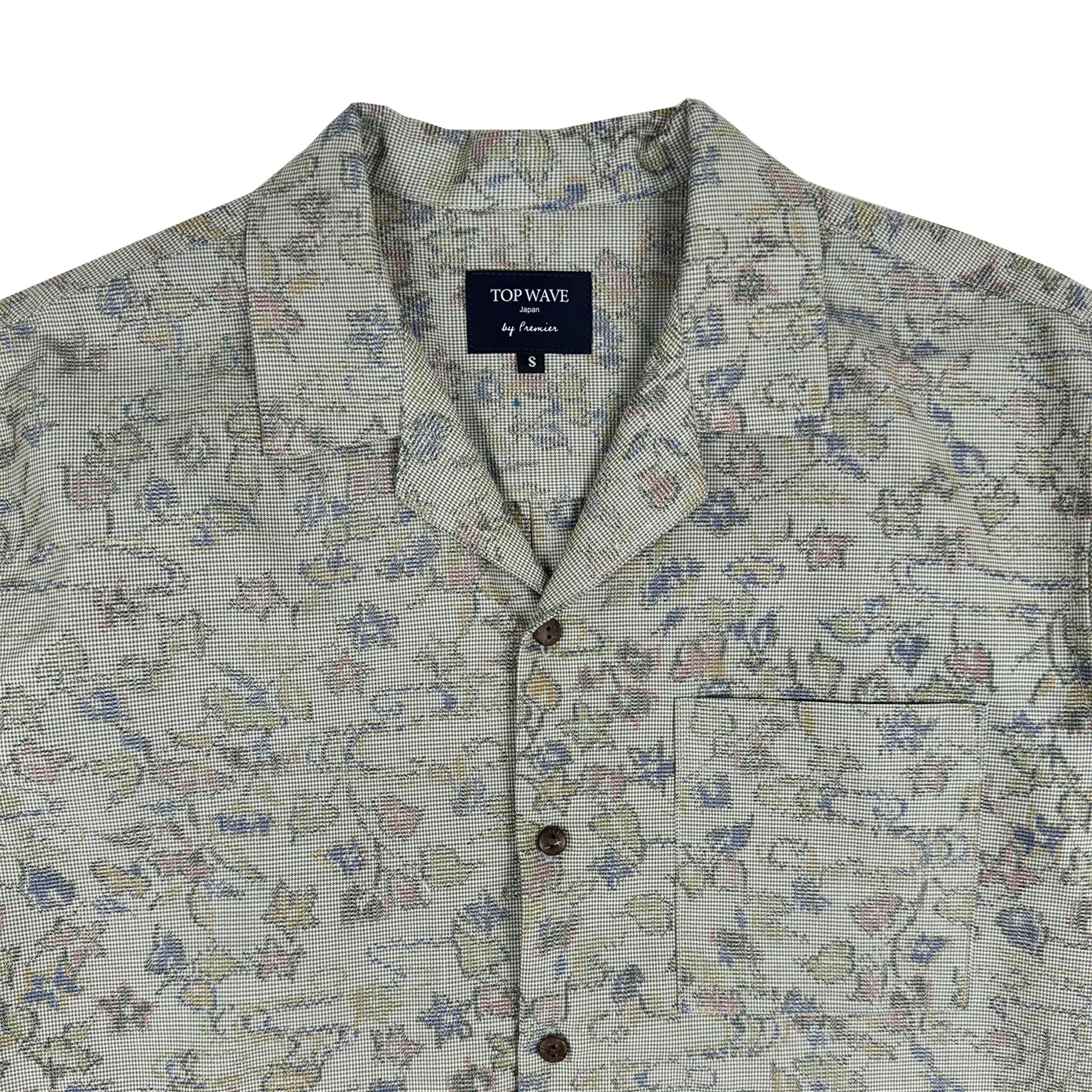 Camisa hawaiana kimono talla S [AHVN-S123]-3
