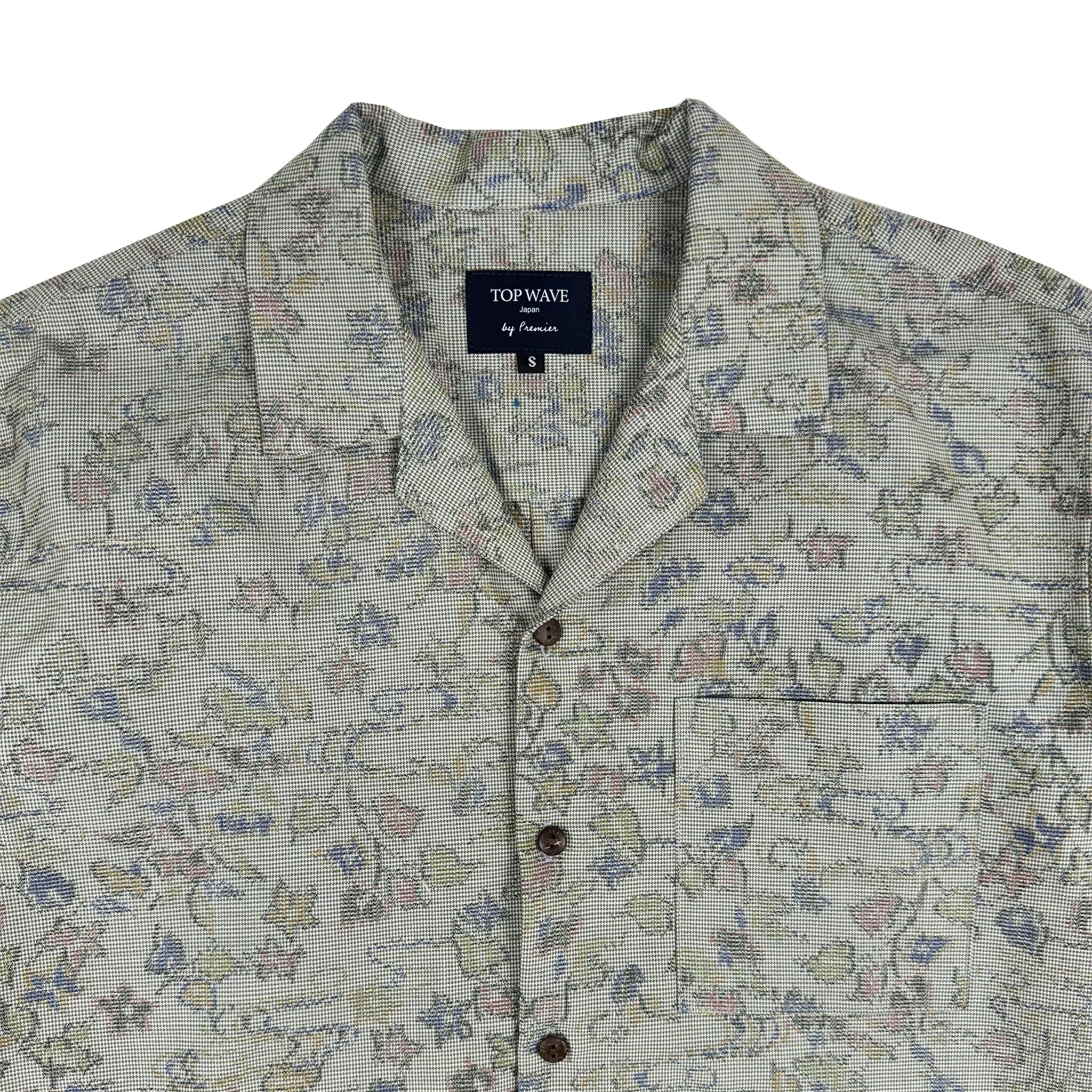 Camisa hawaiana kimono talla S [AHVN-S123]-zoom-3