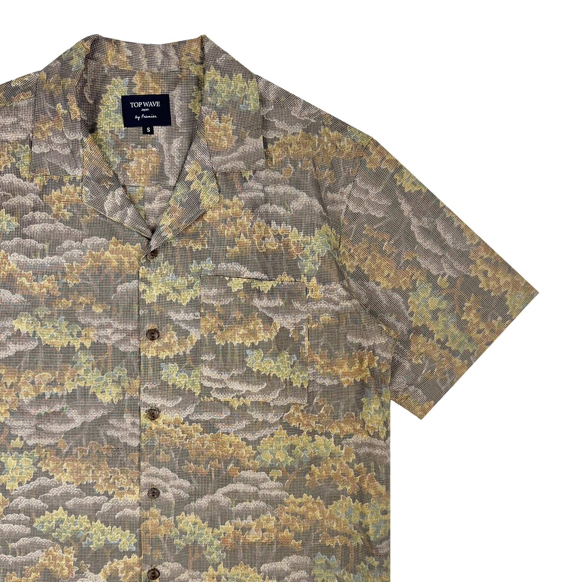 Kimono Aloha Shirt Talla S [AHVN-S124]-4